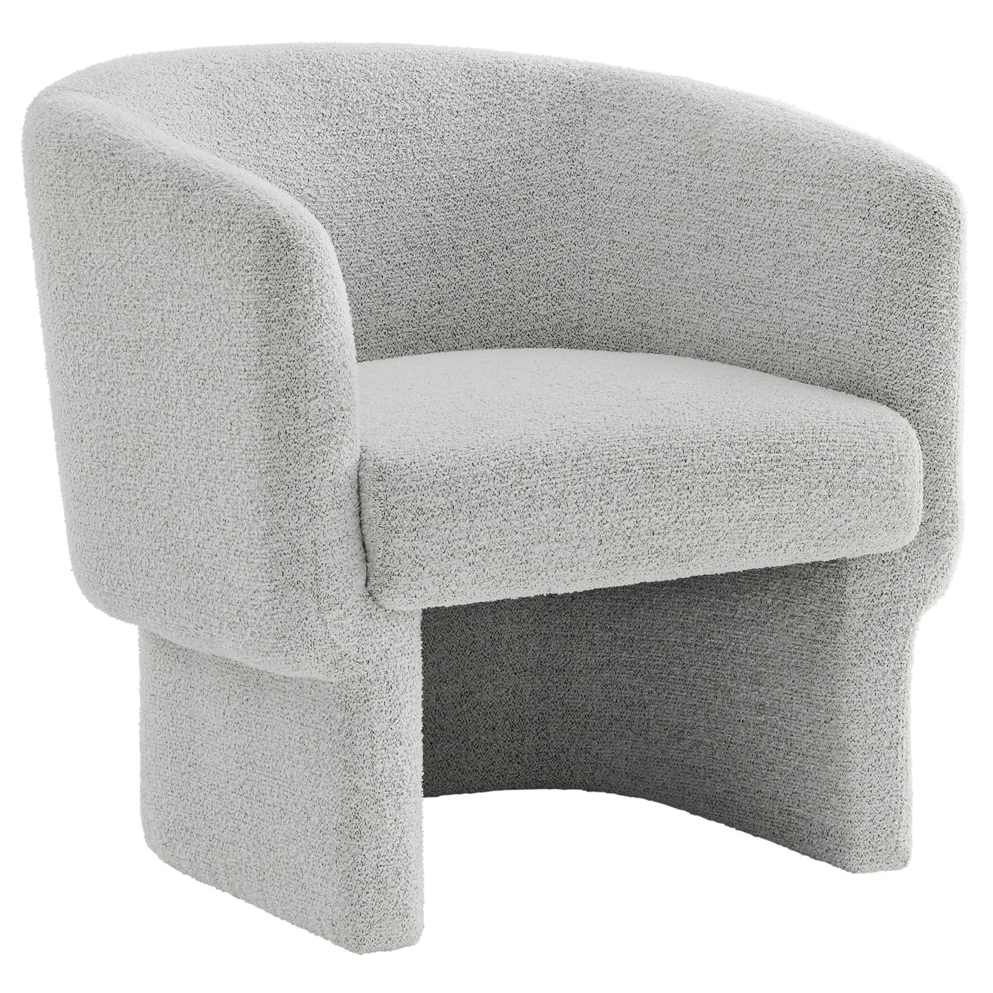 Muse Boucle Fabric Barrel Accent Chair by Modway EEI-7100-NPT