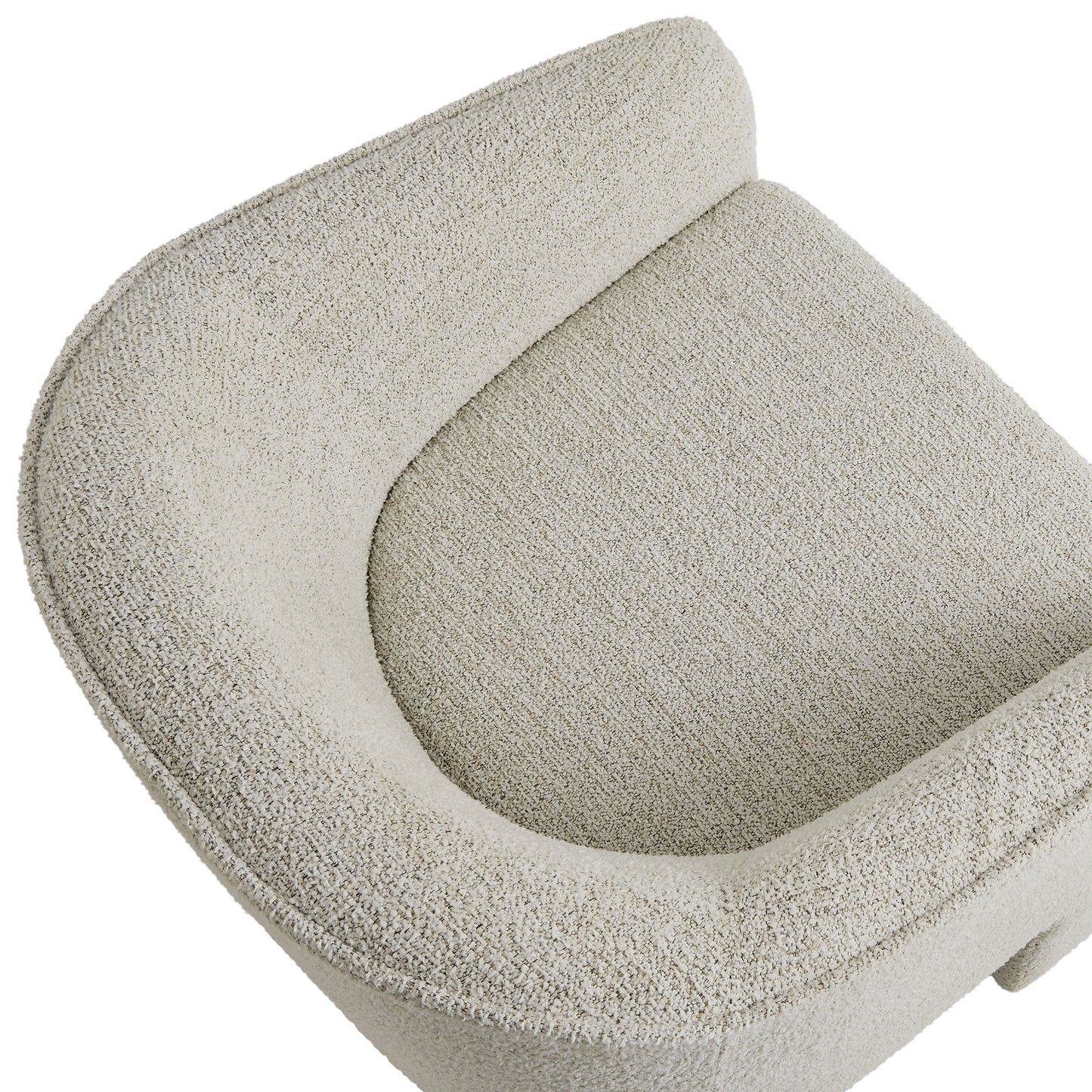 Greer Boucle Fabric Upholstered Accent Armchair by Modway