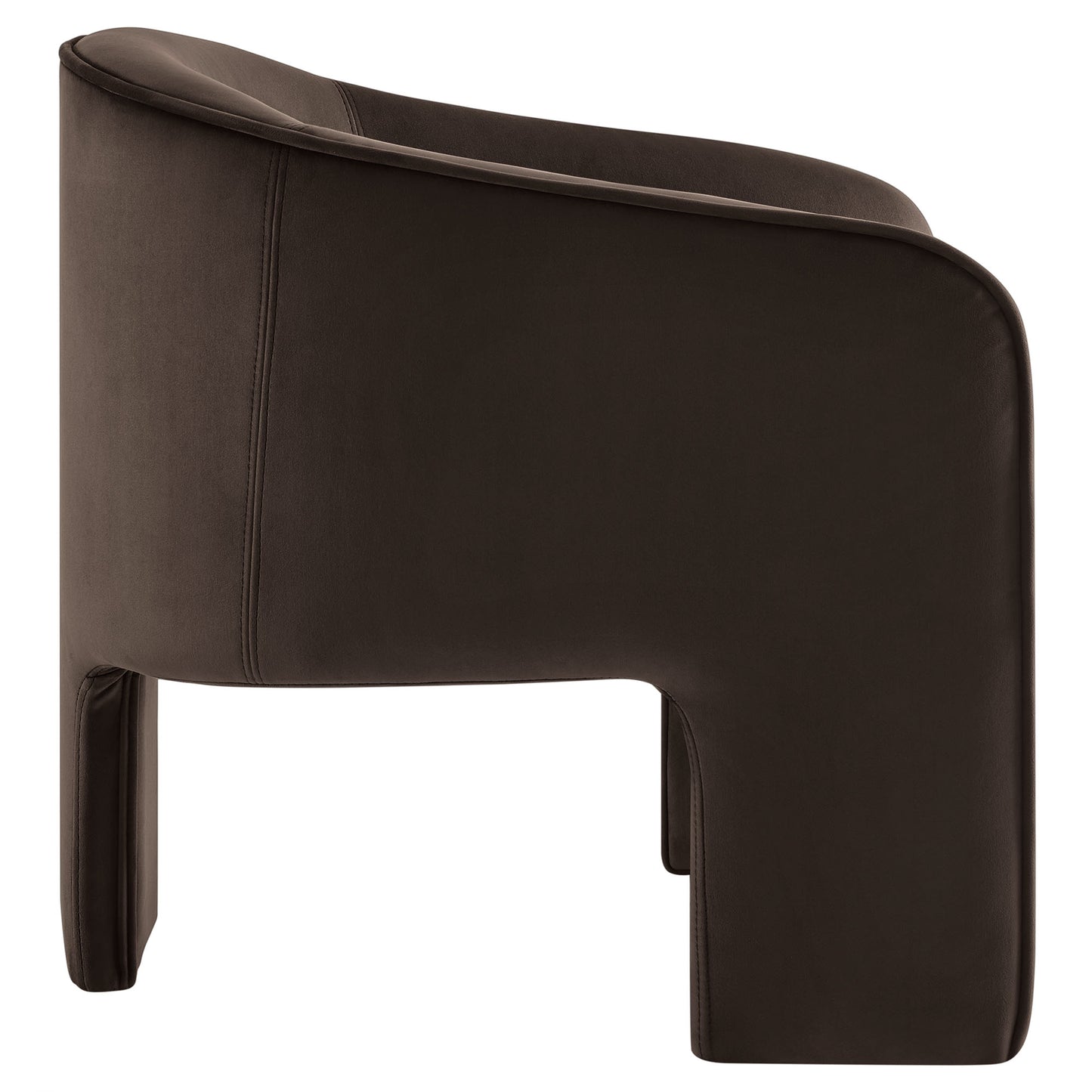 Greer Performance Velvet Upholstered Accent Armchair by Modway