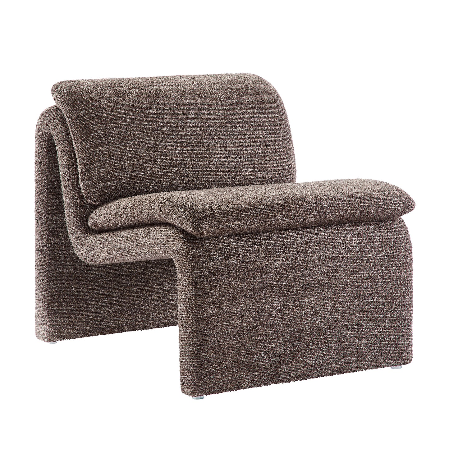 Dune Boucle Upholstered Armless Accent Chair by Modway EEI-7103-ATQ