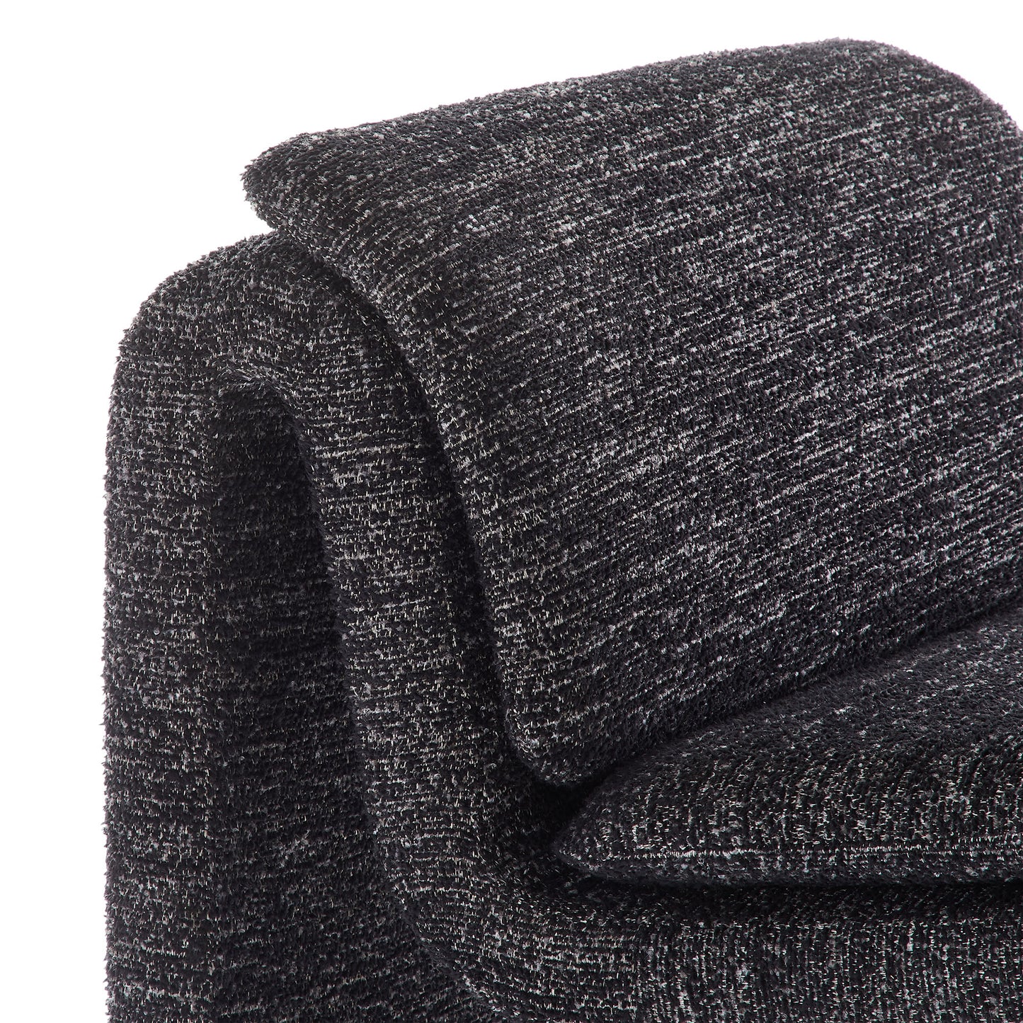 Lume Boucle Upholstered Armless Accent Chair by Modway