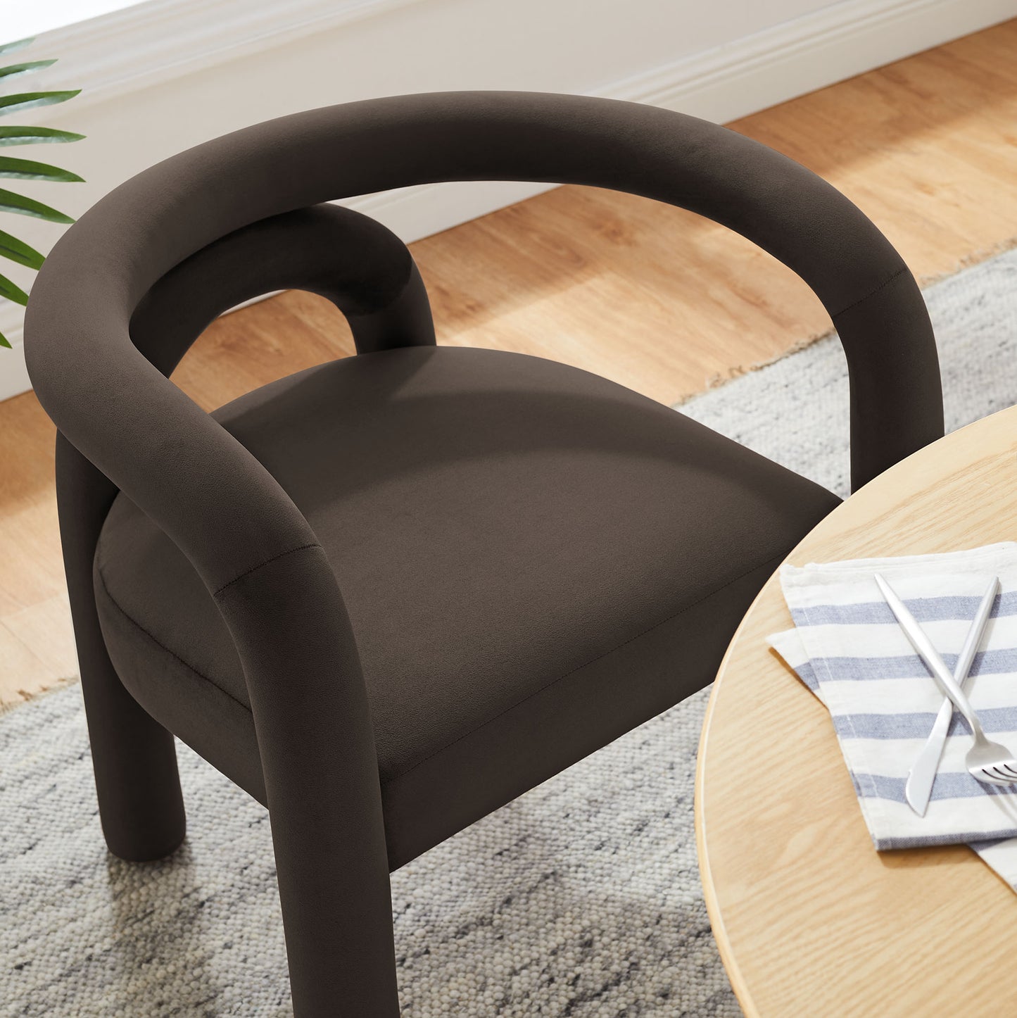 Astrid Performance Velvet Dining Chair by Modway EEI-7104-COA