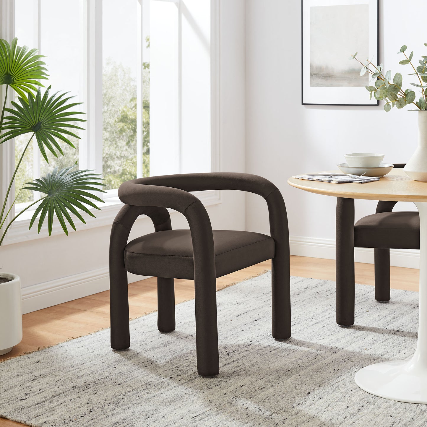 Astrid Performance Velvet Dining Chair by Modway EEI-7104-COA