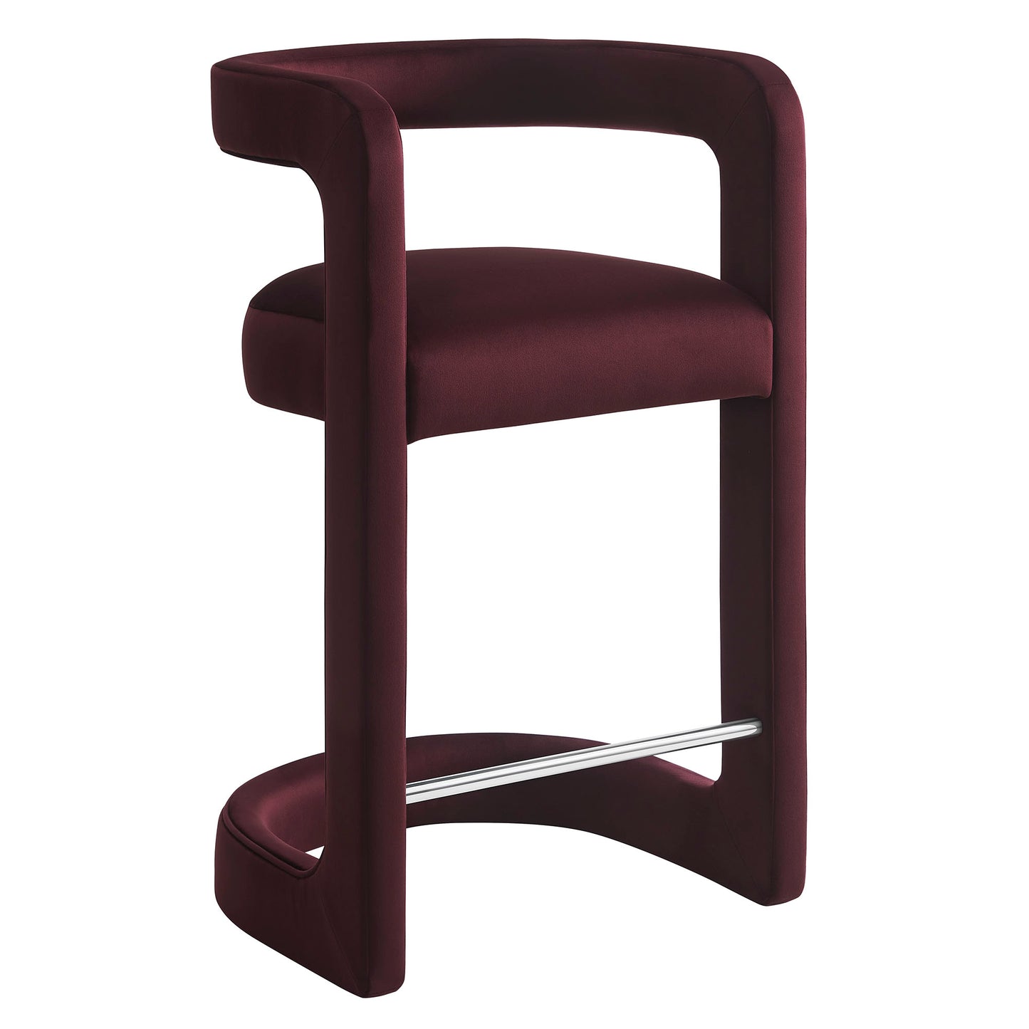 Winslow Performance Velvet Bar and Counter Stool by Modway