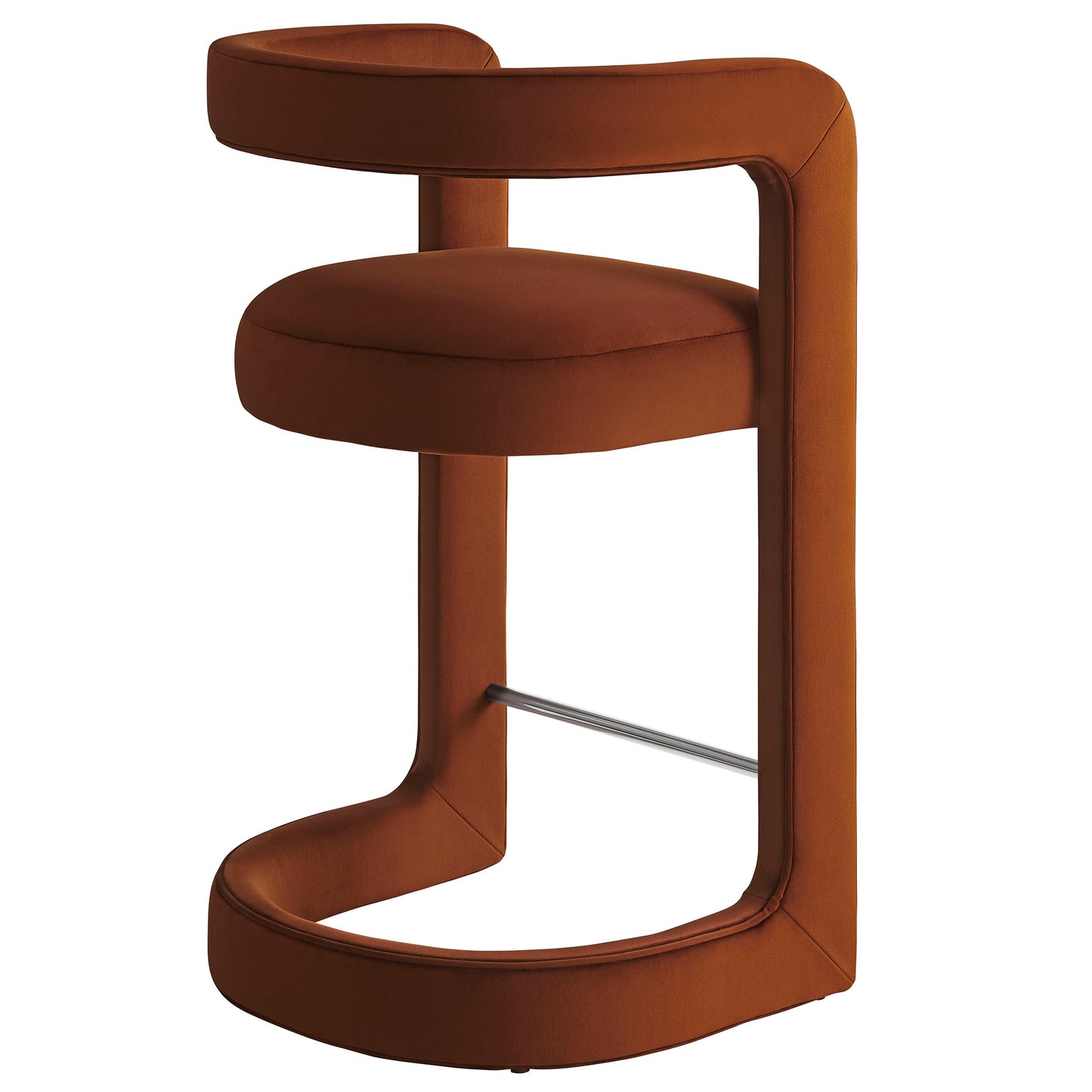 Winslow Performance Velvet Bar and Counter Stool by Modway