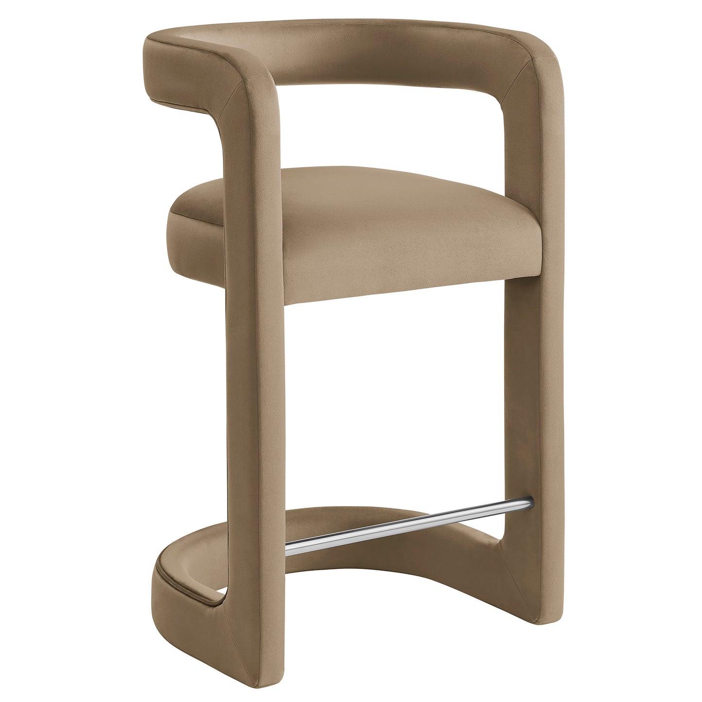 Winslow Performance Velvet Bar and Counter Stool by Modway