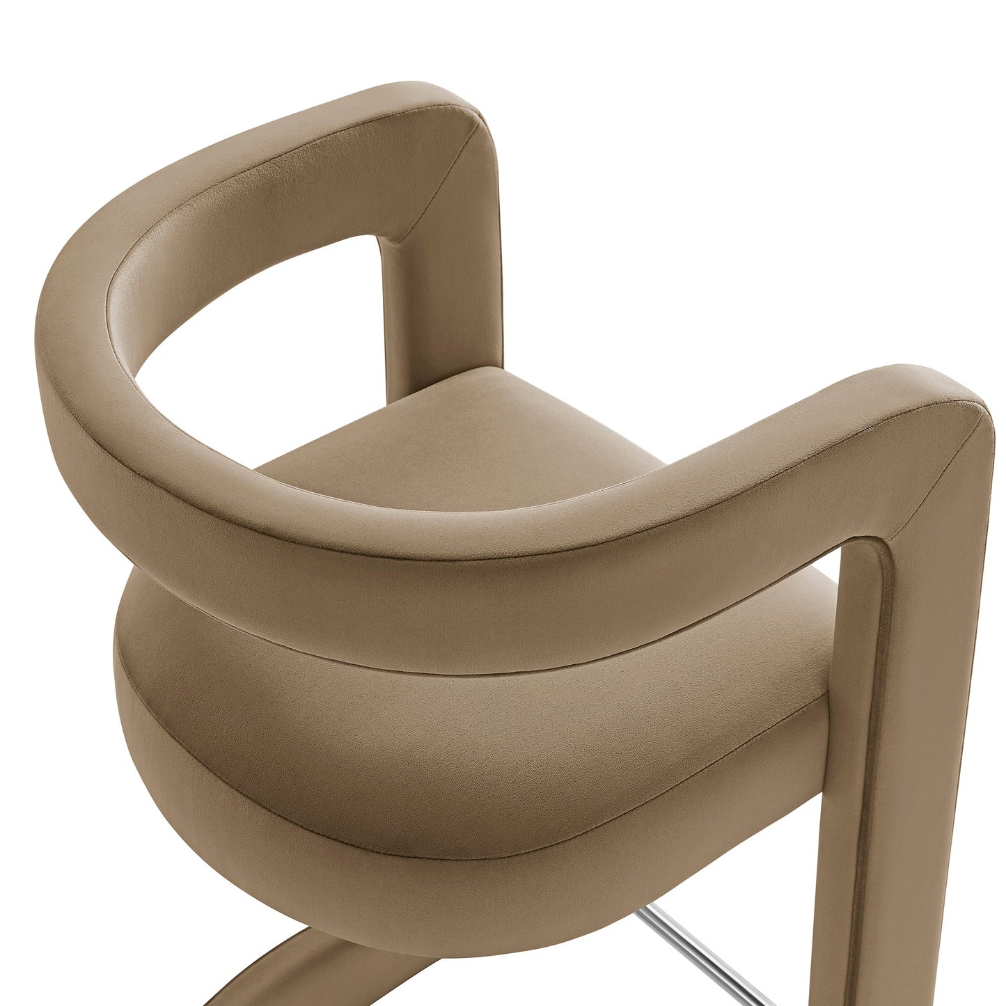 Winslow Performance Velvet Counter Stool by Modway EEI-7107-TAU