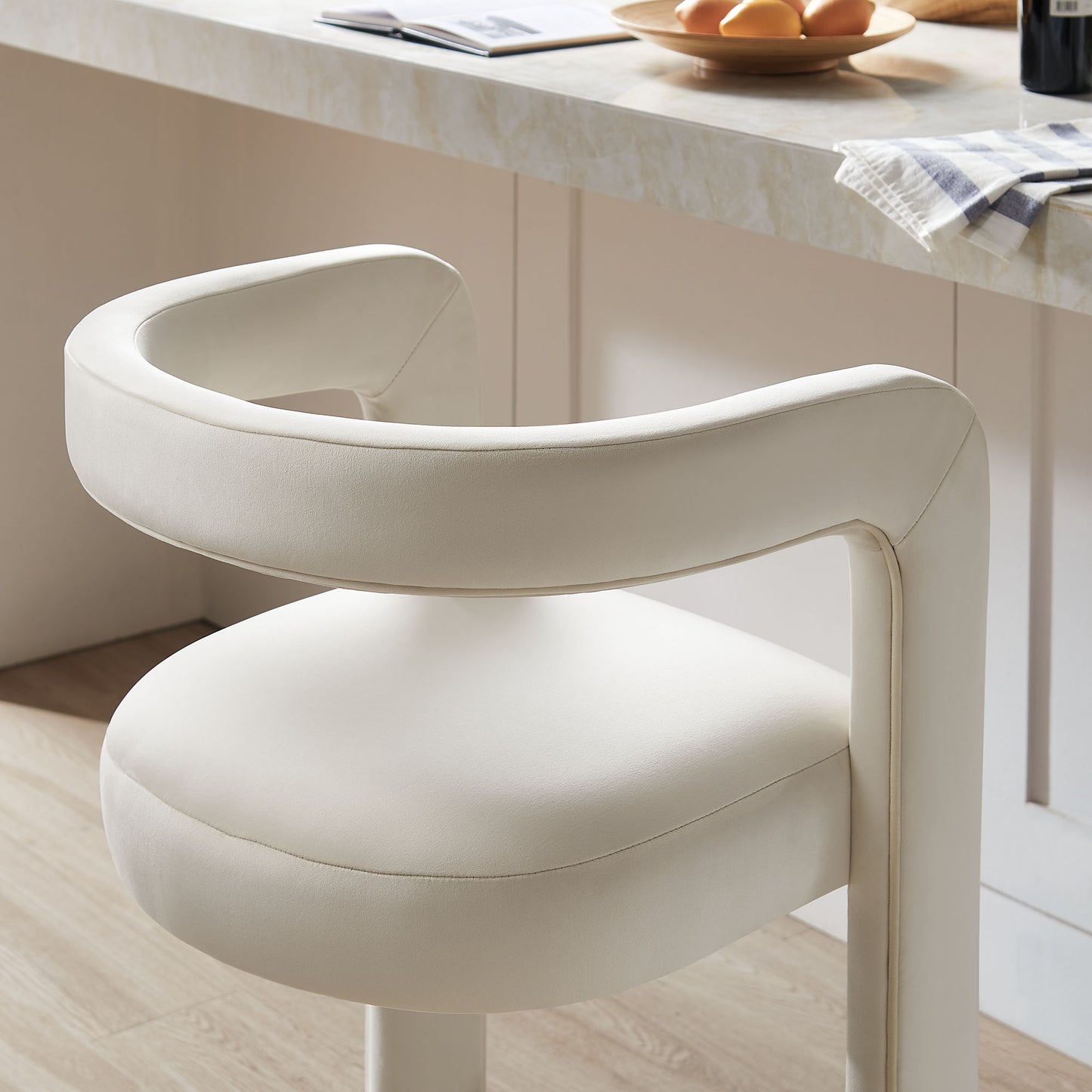 Winslow Performance Velvet Bar and Counter Stool by Modway