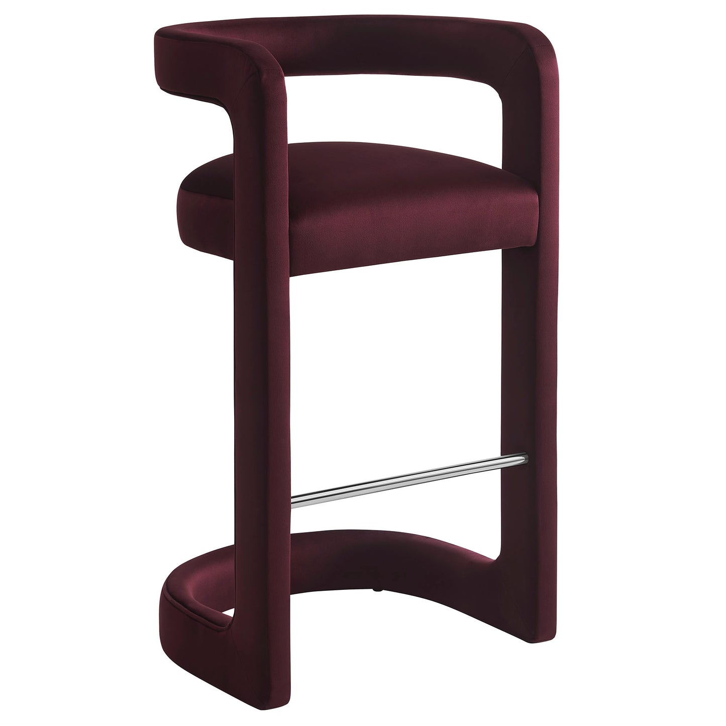 Winslow Performance Velvet Bar and Counter Stool by Modway