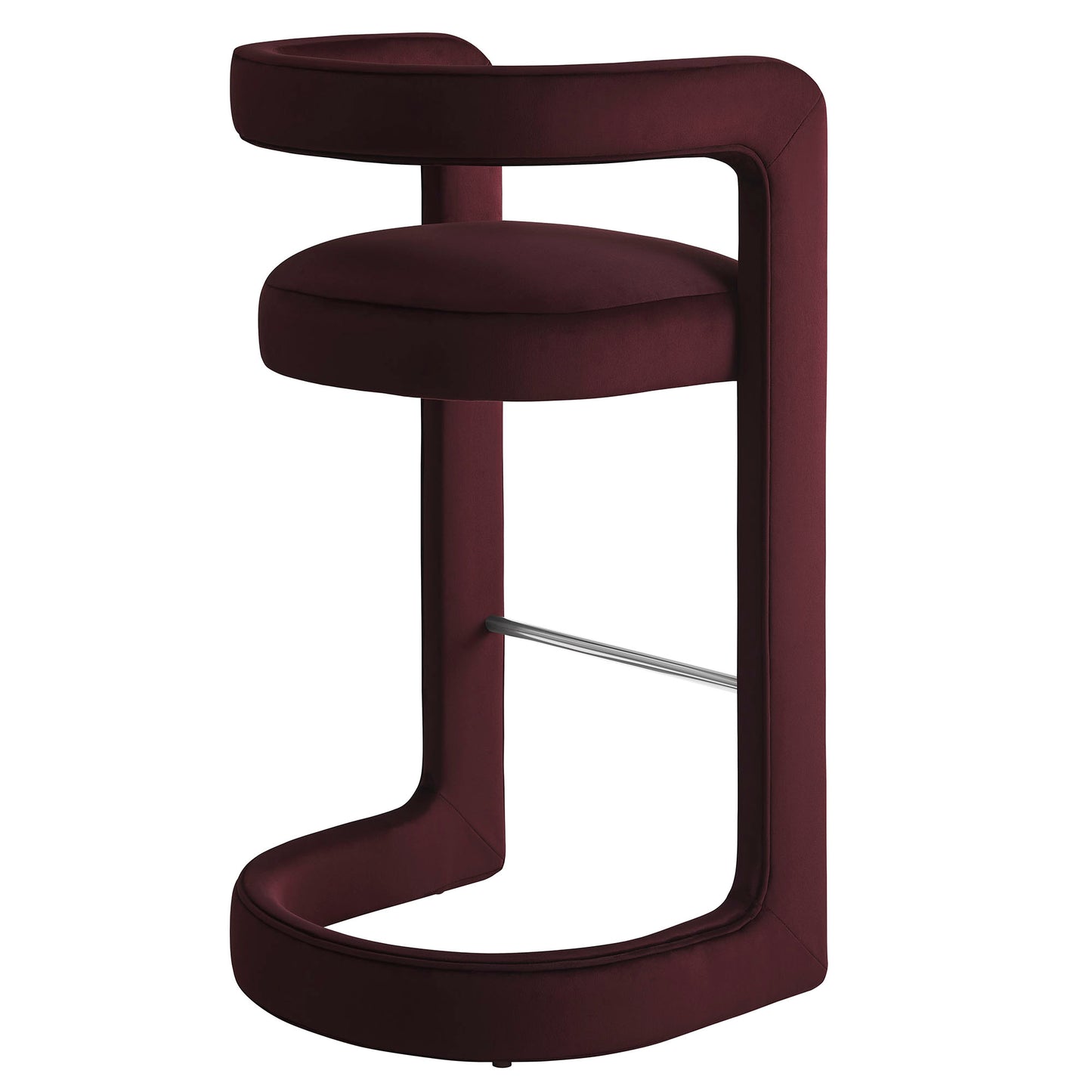 Winslow Performance Velvet Bar and Counter Stool by Modway