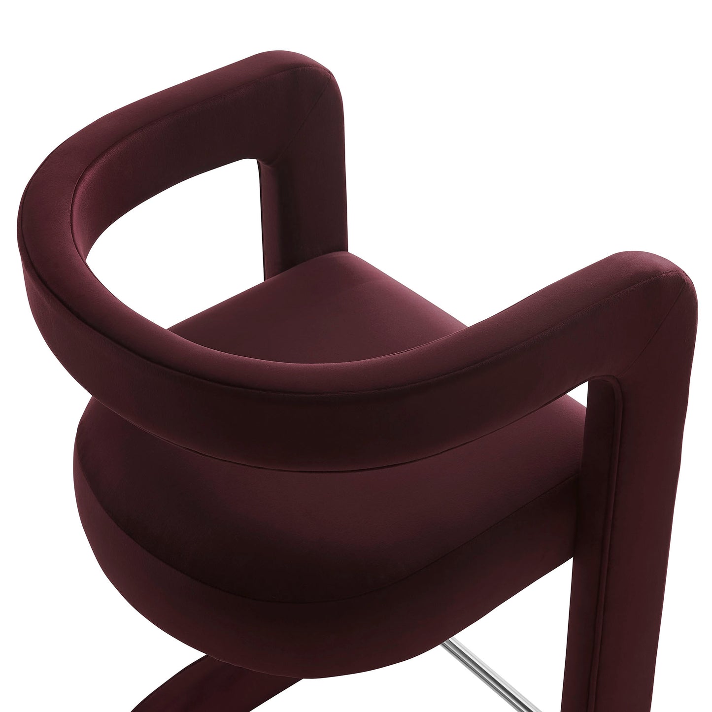 Winslow Performance Velvet Bar and Counter Stool by Modway