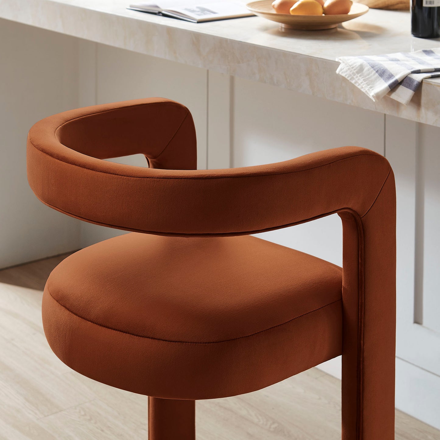 Winslow Performance Velvet Bar and Counter Stool by Modway