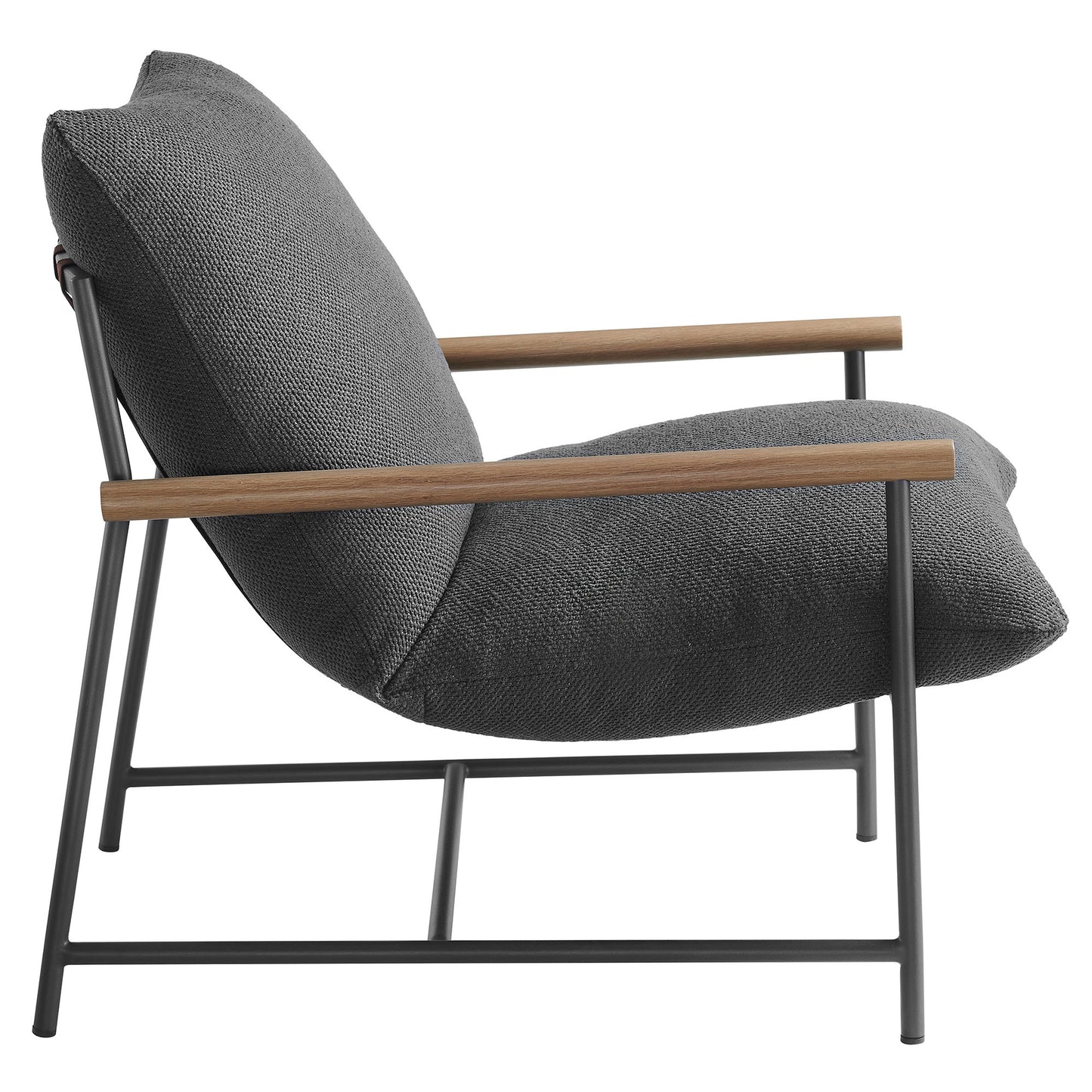 Raya Outdoor Patio Boucle Sling Lounge Chair by Modway EEI-7118-CHA