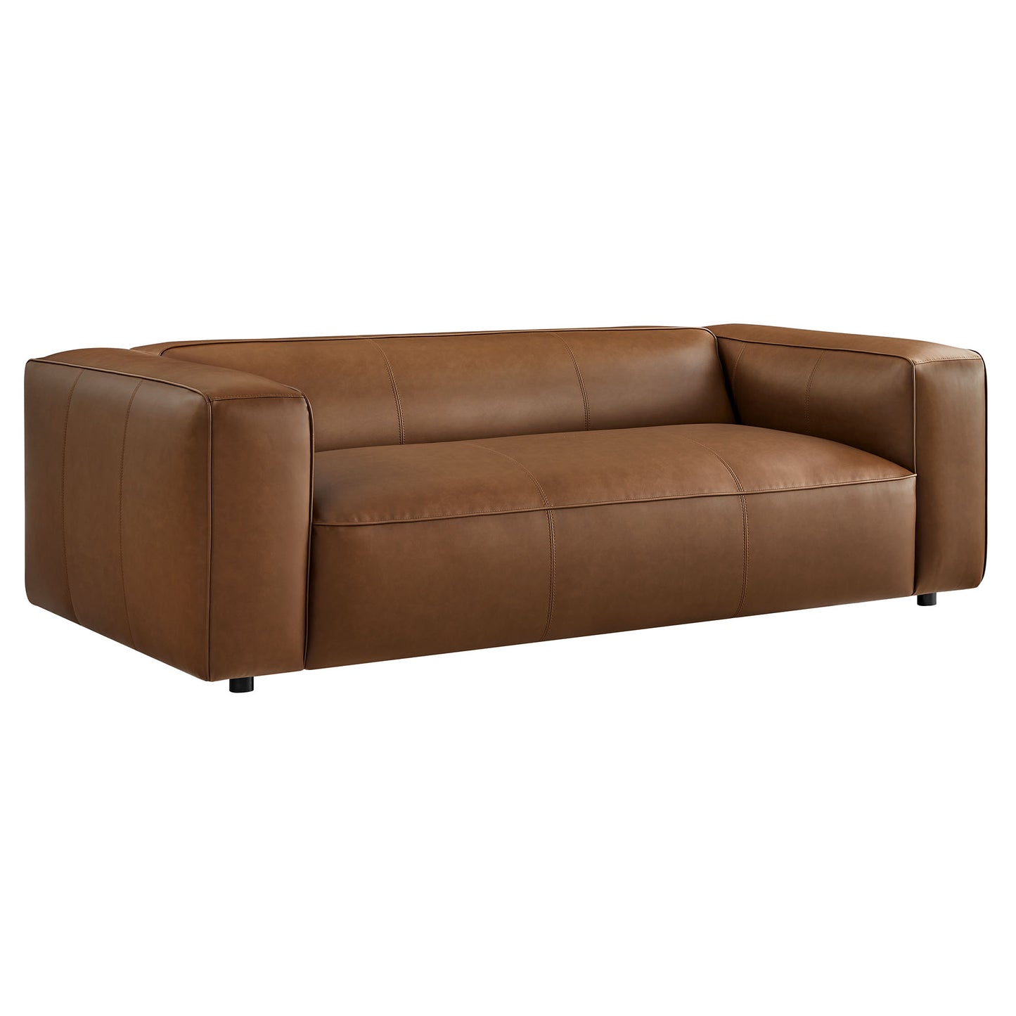 Auren Upholstered Vegan Leather Sofa by Modway