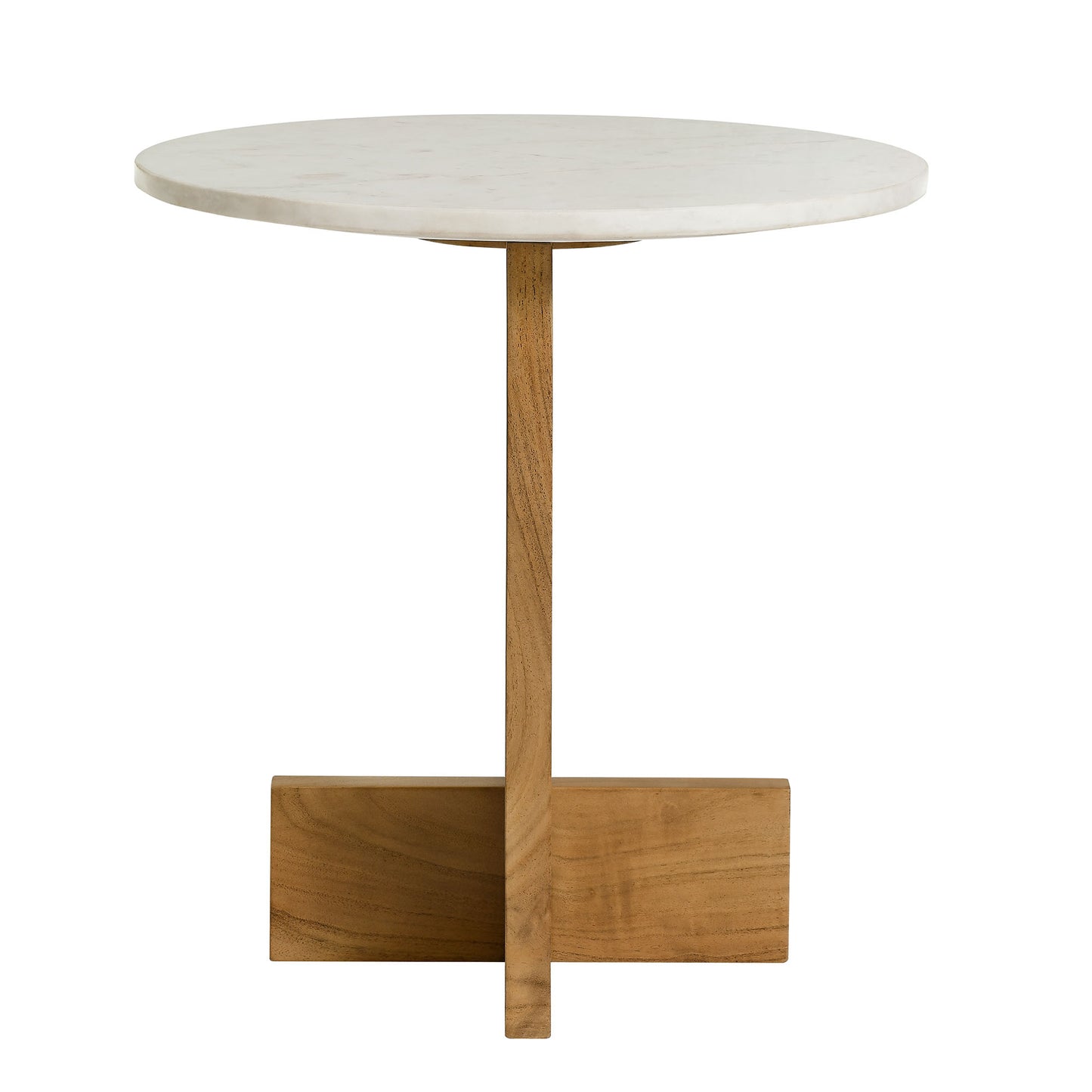Tarin Acacia Wood and Marble Side Table by Modway EEI-7141-NAT