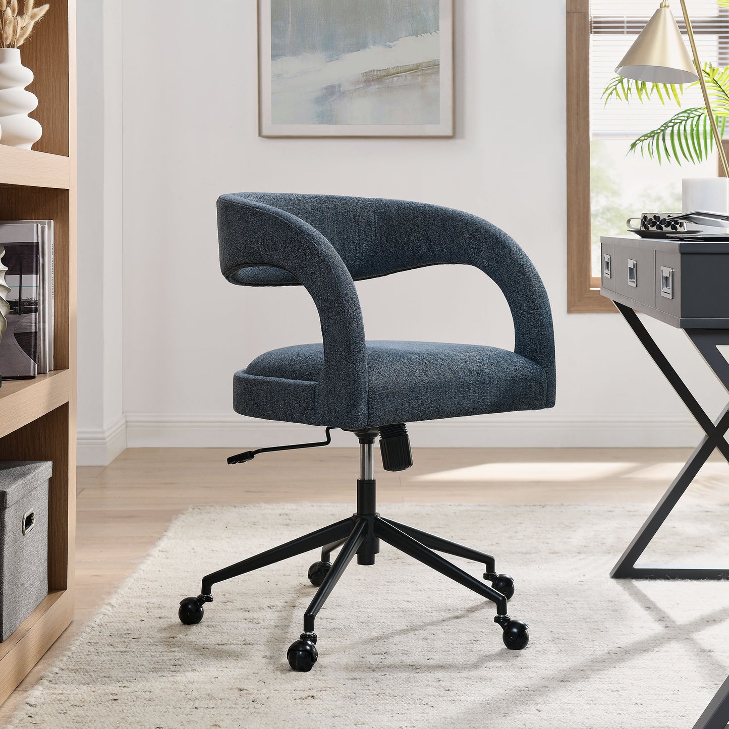 Pinnacle Vegan Leather and Upholstered Office Chair by Modway