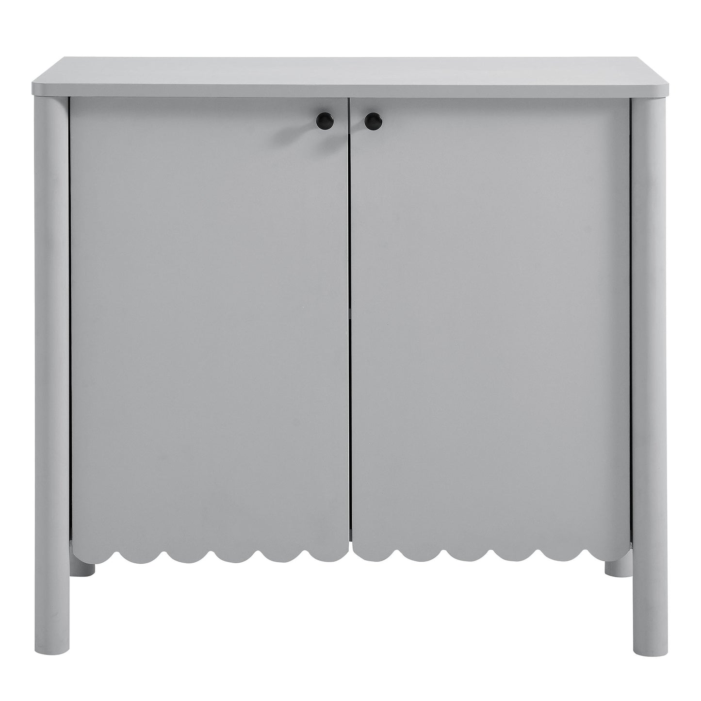 Emmeline 35" 2-Door Scalloped Sideboard Cabinet by Modway EEI-7152-LGR