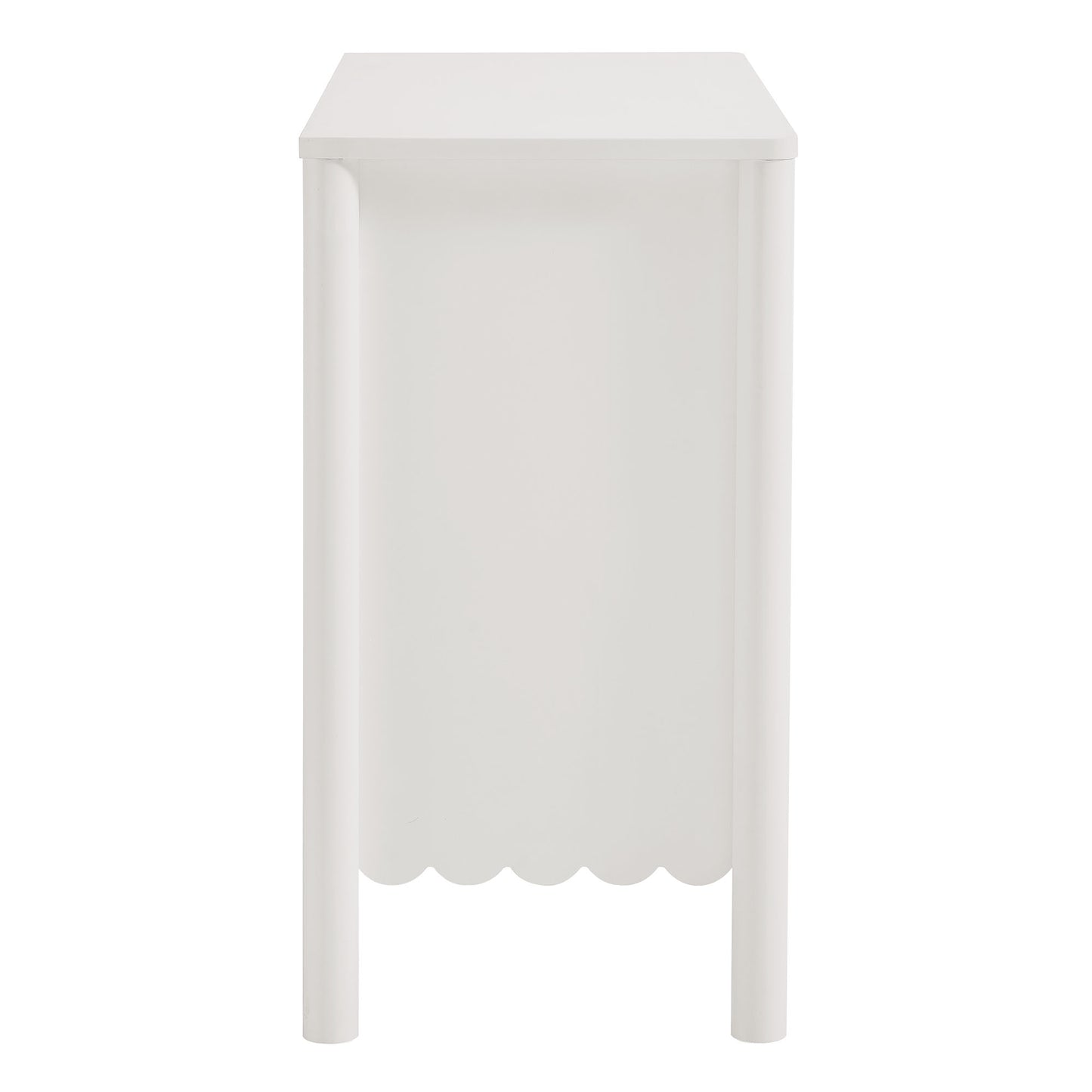 Emmeline 35" 2-Door Scalloped Sideboard Cabinet by Modway EEI-7152-WHI