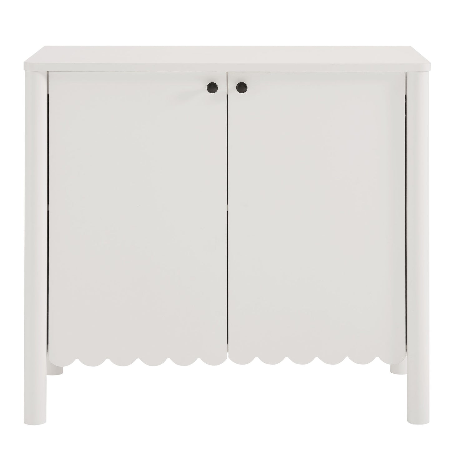 Emmeline 35" 2-Door Scalloped Sideboard Cabinet by Modway EEI-7152-WHI