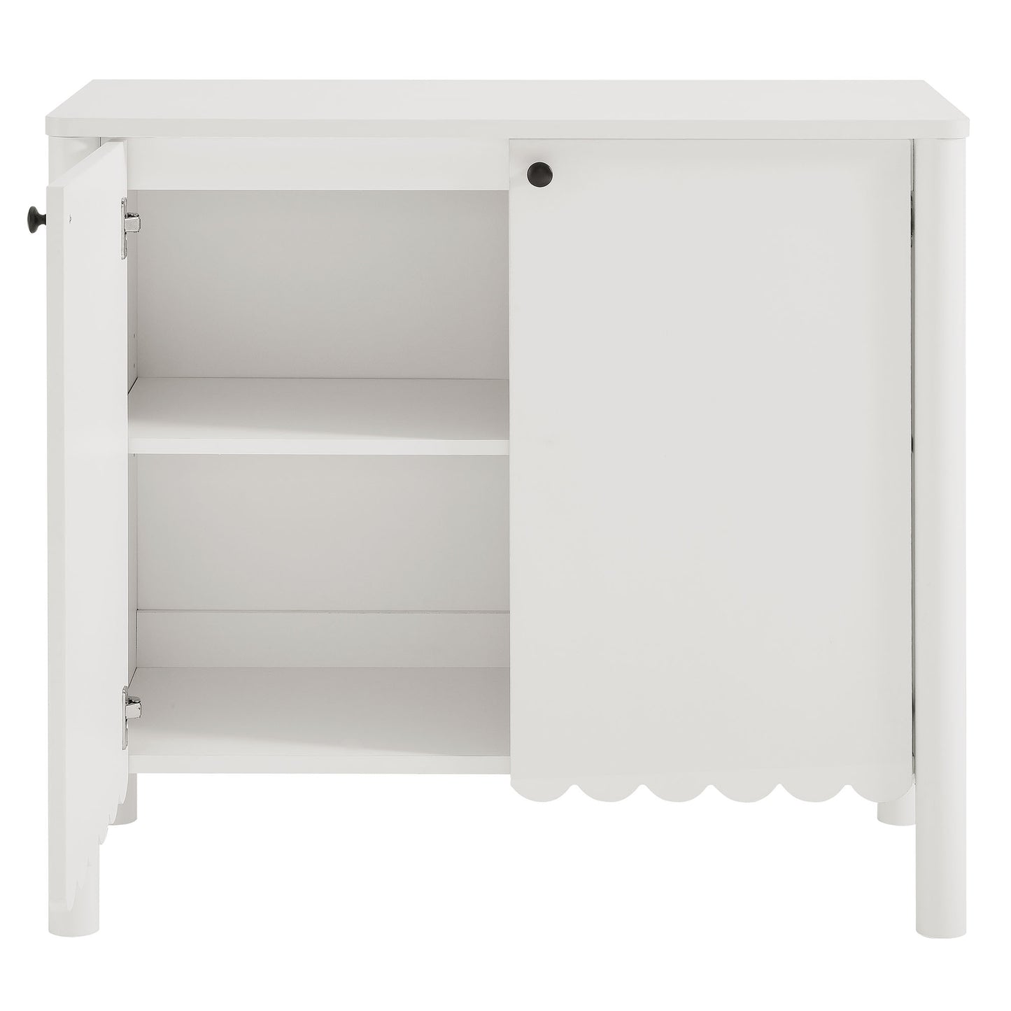 Emmeline 35" 2-Door Scalloped Sideboard Cabinet by Modway EEI-7152-WHI
