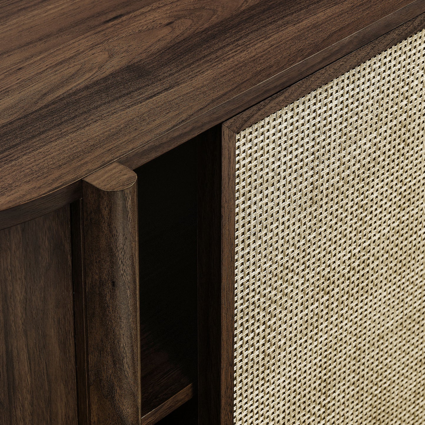 Reid 63" Curved Sideboard by Modway EEI-7166-WAL