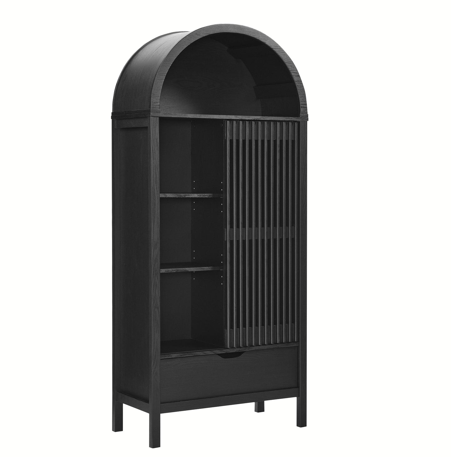 Vaughn 71" Arched Storage Display Cabinet by Modway