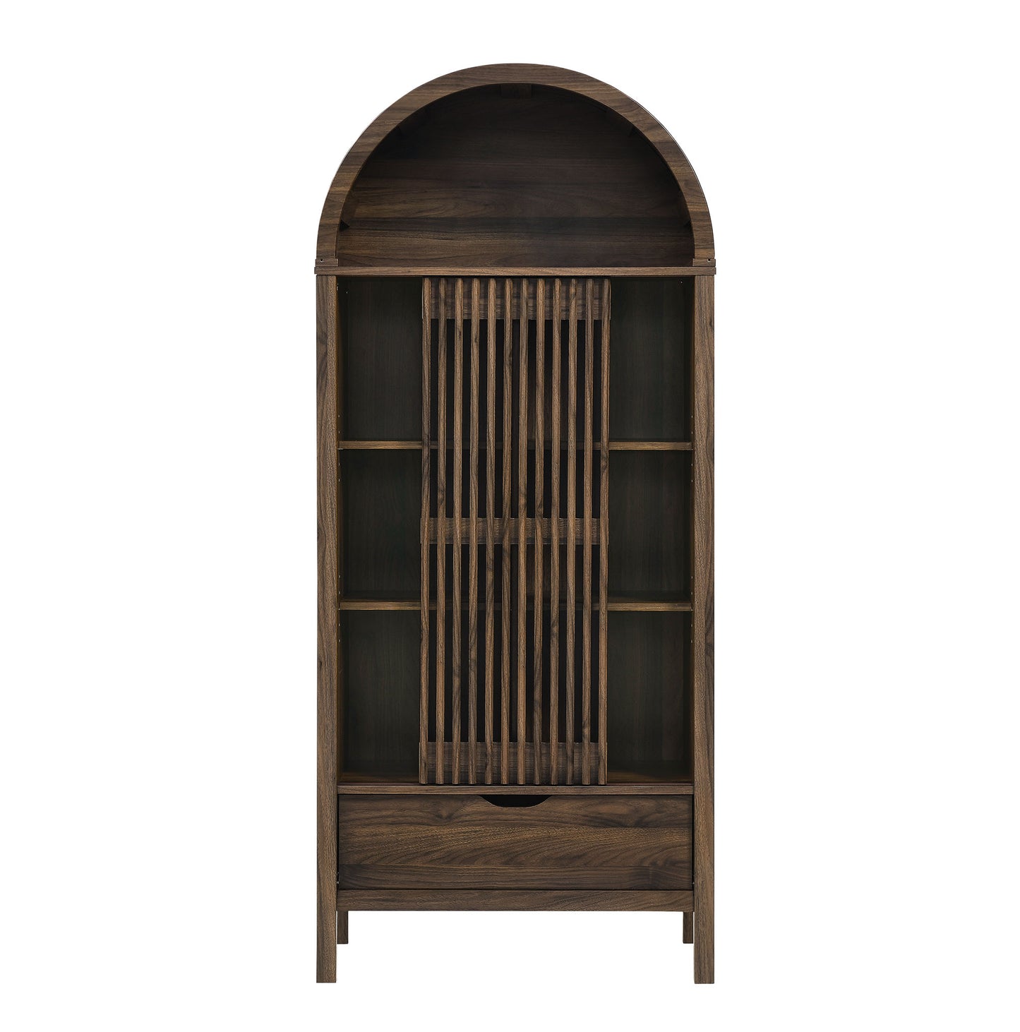 Vaughn 71" Arched Storage Display Cabinet by Modway