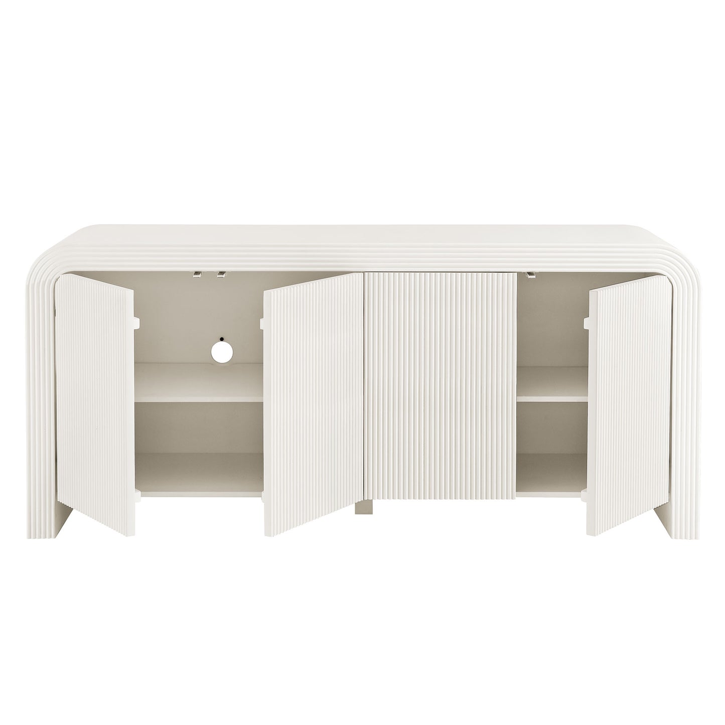 Waterflute 70" Fluted Sideboard Cabinet by Modway