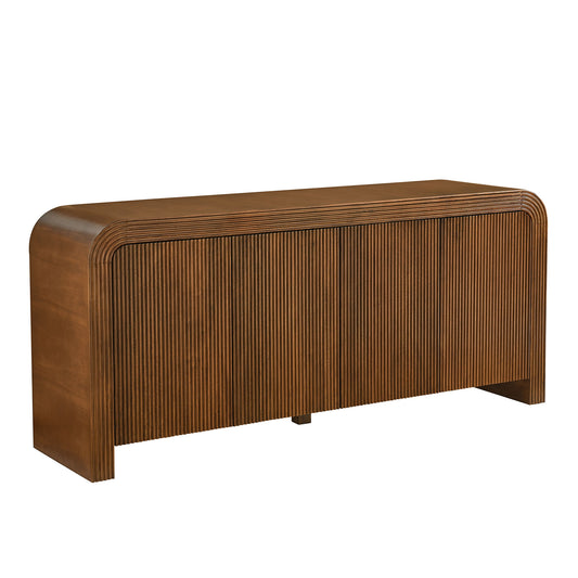 Waterflute 70" Fluted Sideboard Cabinet by Modway EEI-7198-WAL