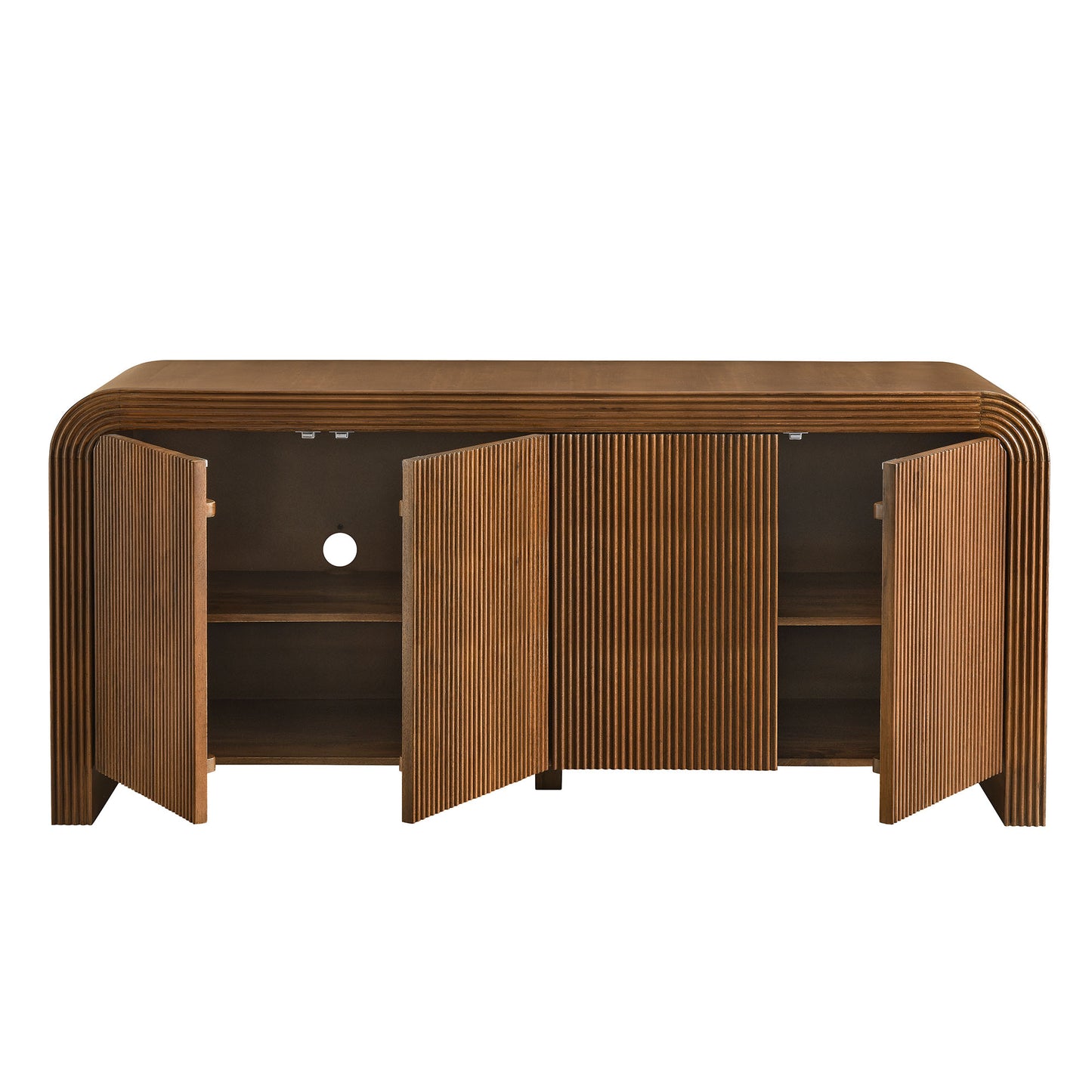 Waterflute 70" Fluted Sideboard Cabinet by Modway