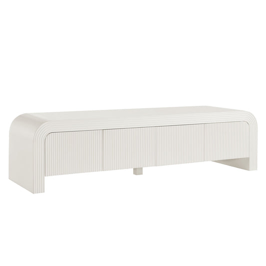 Waterflute 68" Fluted TV Stand by Modway EEI-7199-IVO
