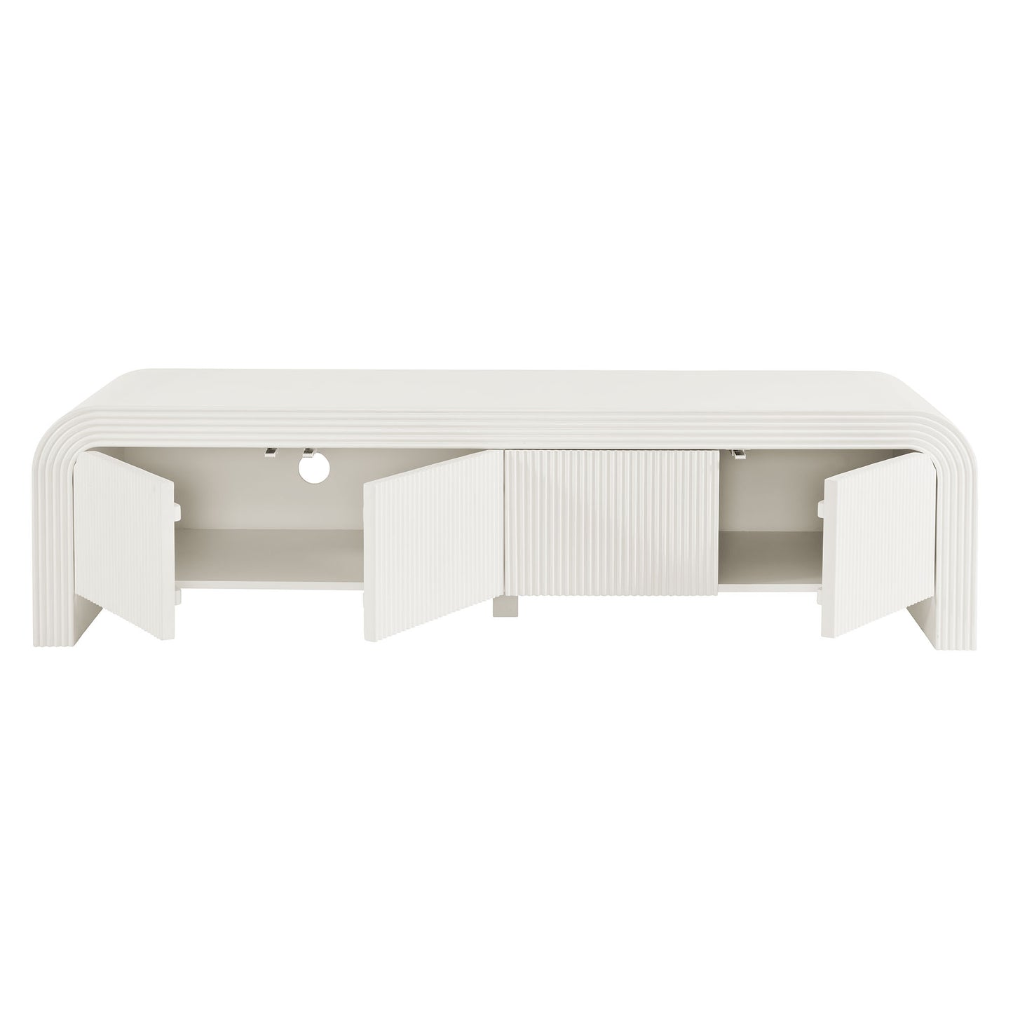 Waterflute 68" Fluted TV Stand by Modway