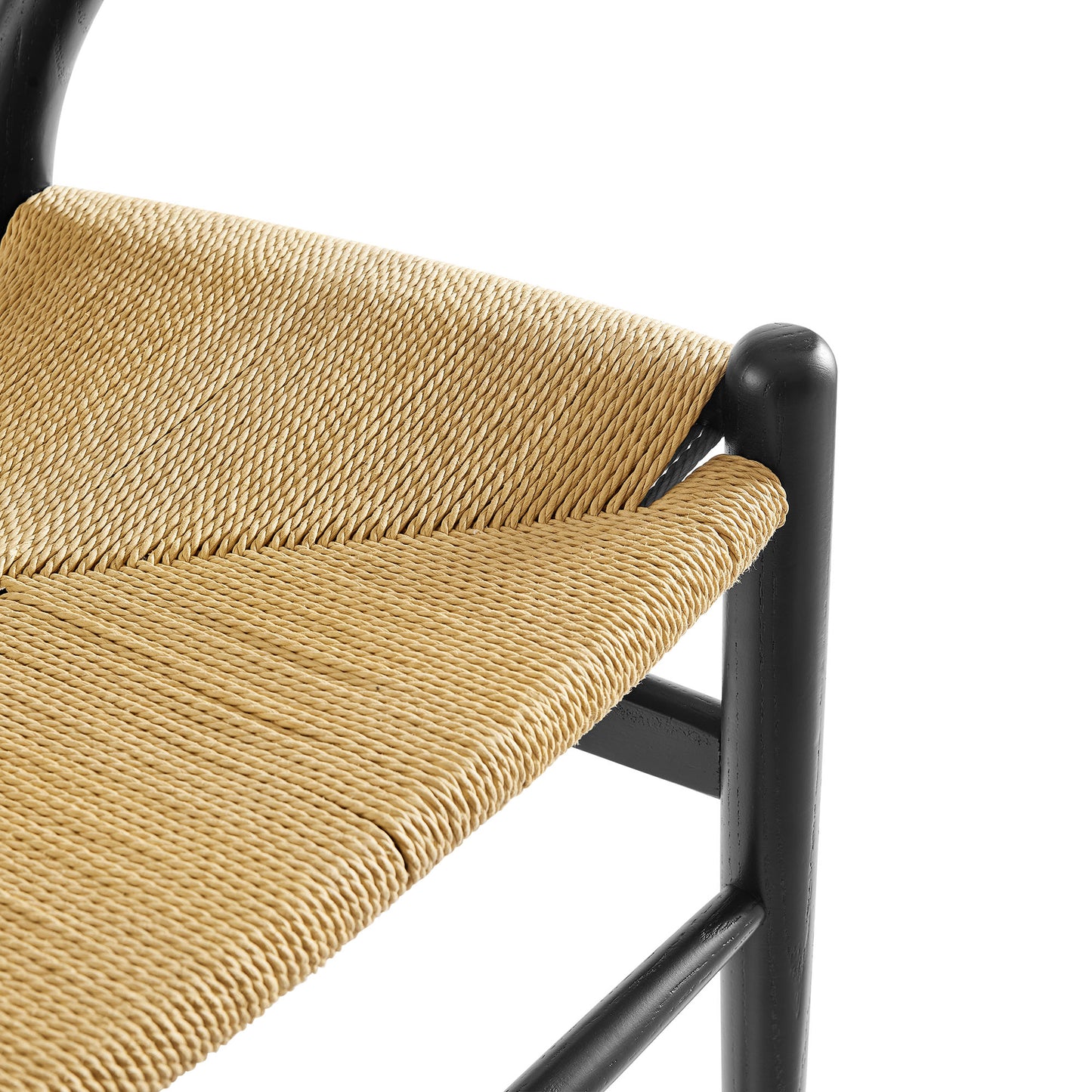 Amish 29" Wood Dining Chair by Modway EEI-7200-BLK