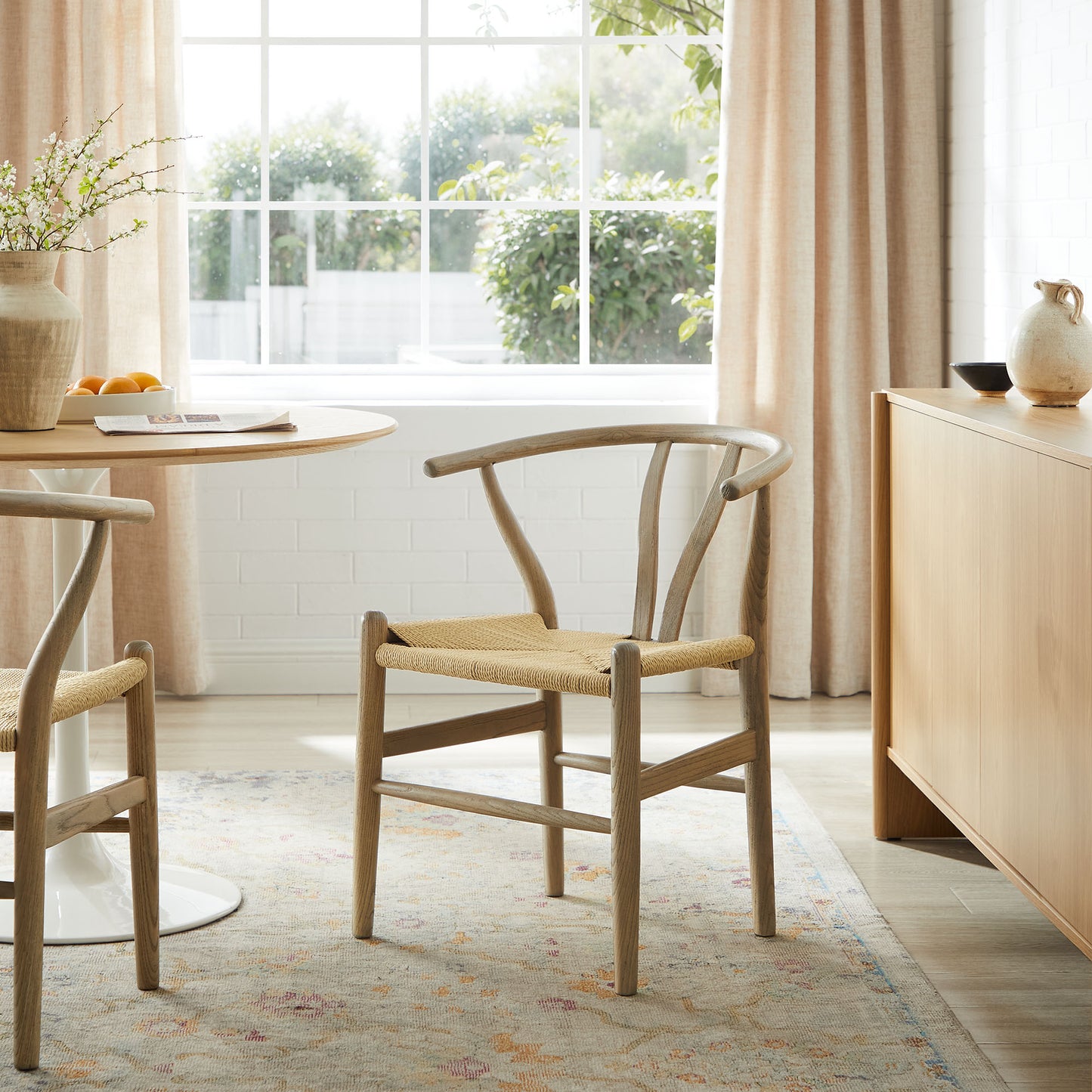 Amish 29" Wood Dining Chair by Modway EEI-7200 Classic Solid Wood Side Chair