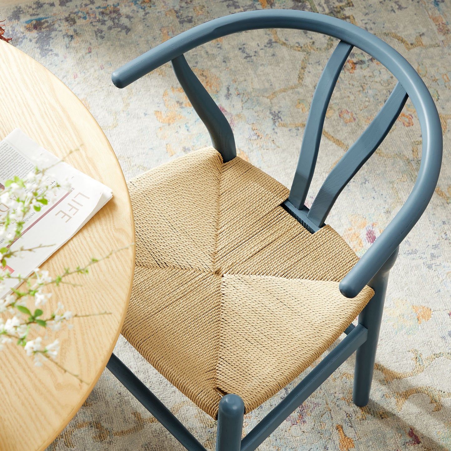 Amish 29" Wood Dining Chair by Modway EEI-7200 Classic Solid Wood Side Chair