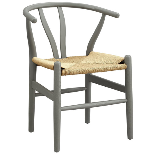 Amish 29" Wood Dining Chair by Modway EEI-7200-LGR