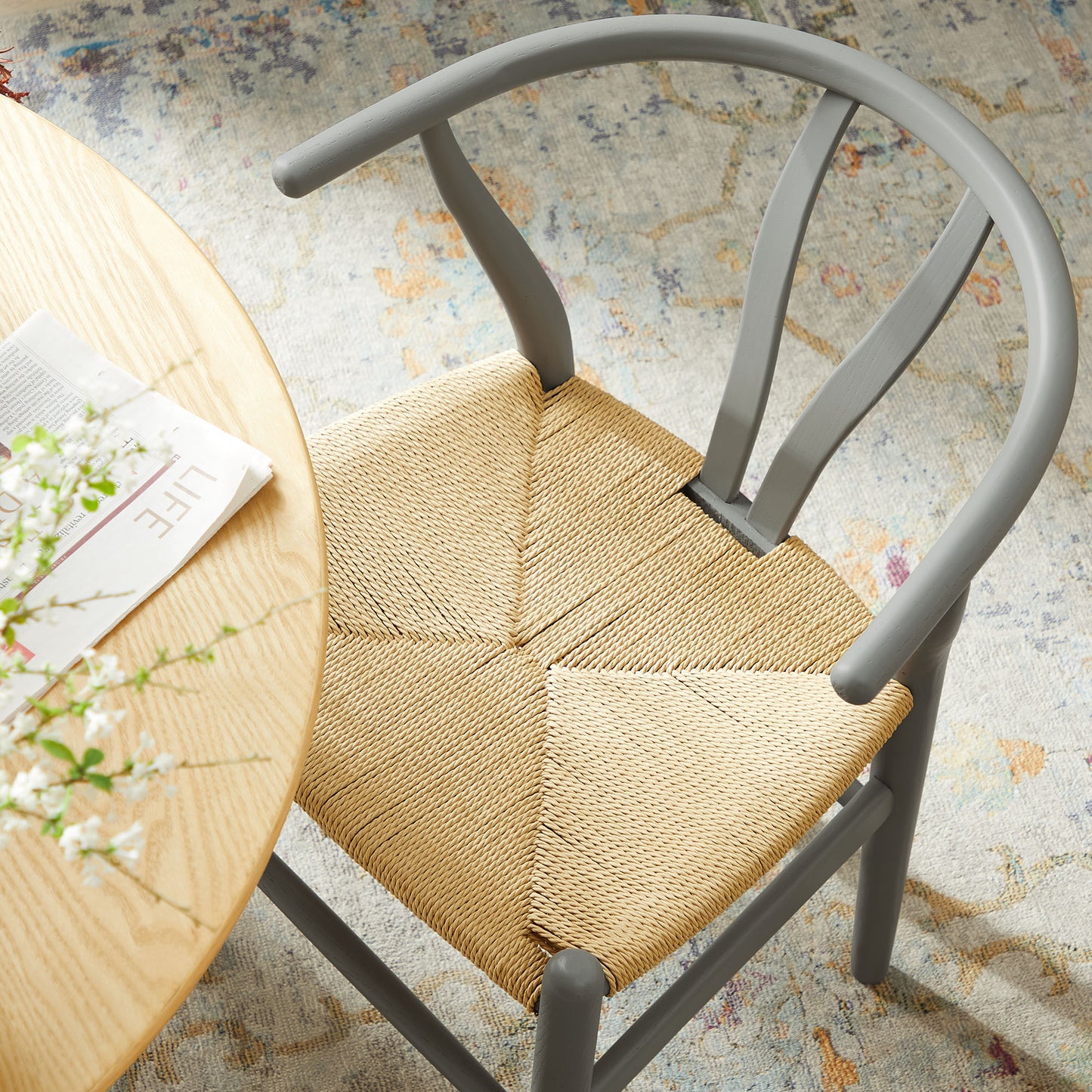 Amish 29" Wood Dining Chair by Modway EEI-7200 Classic Solid Wood Side Chair