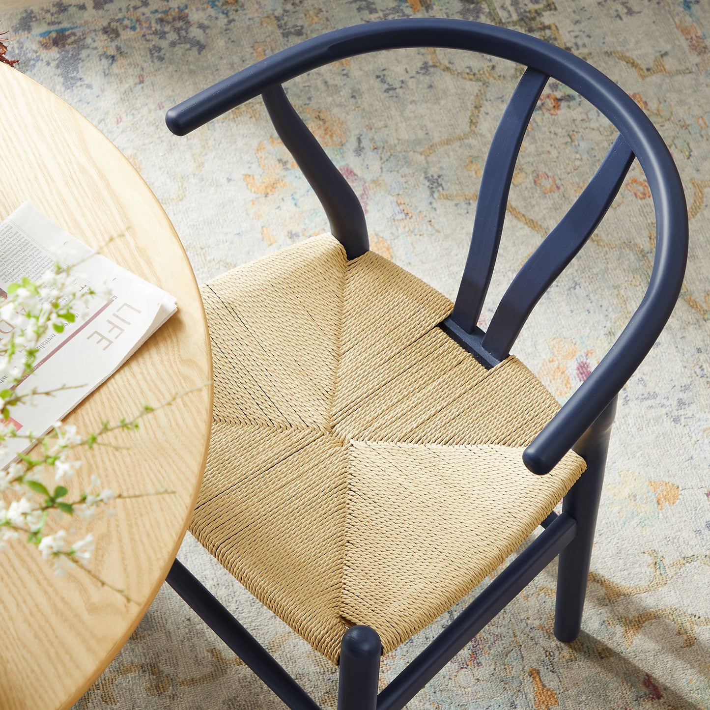 Amish 29" Wood Dining Chair by Modway EEI-7200 Classic Solid Wood Side Chair