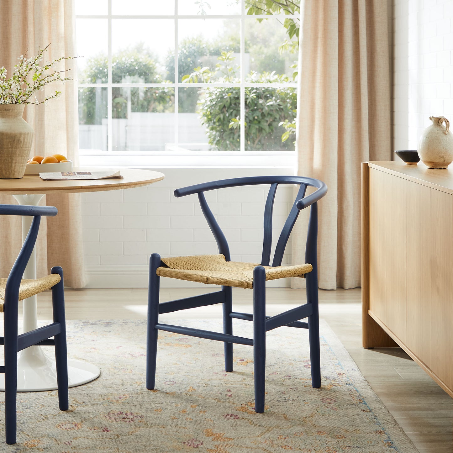 Amish 29" Wood Dining Chair by Modway EEI-7200 Classic Solid Wood Side Chair