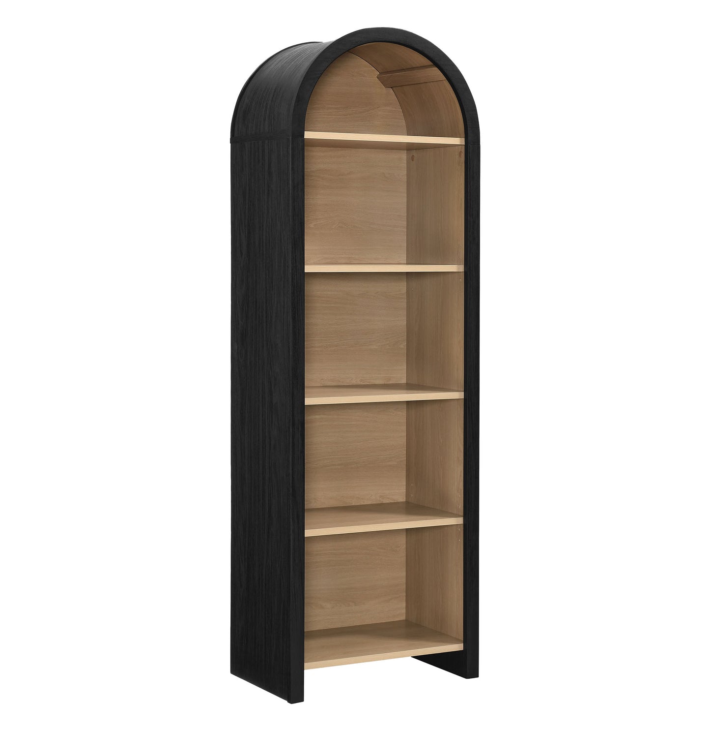 Evie Arched Bookcase Display Cabinet by Modway