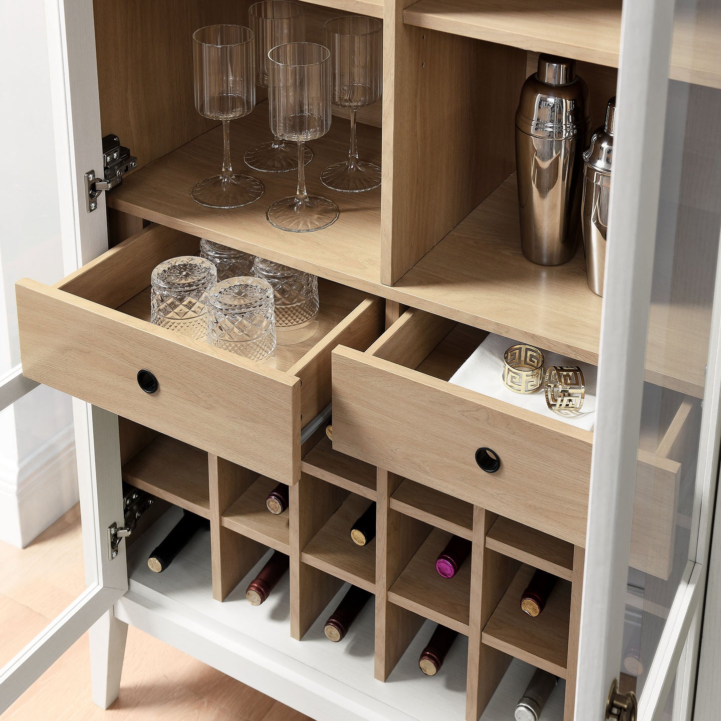 Nolan Arched Bar Cabinet by Modway