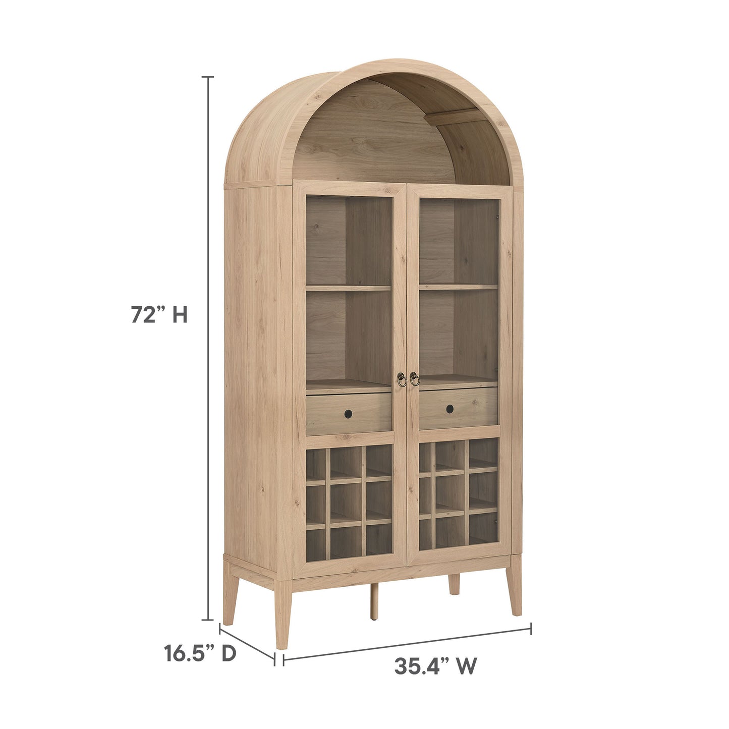 Nolan Arched Bar Cabinet by Modway