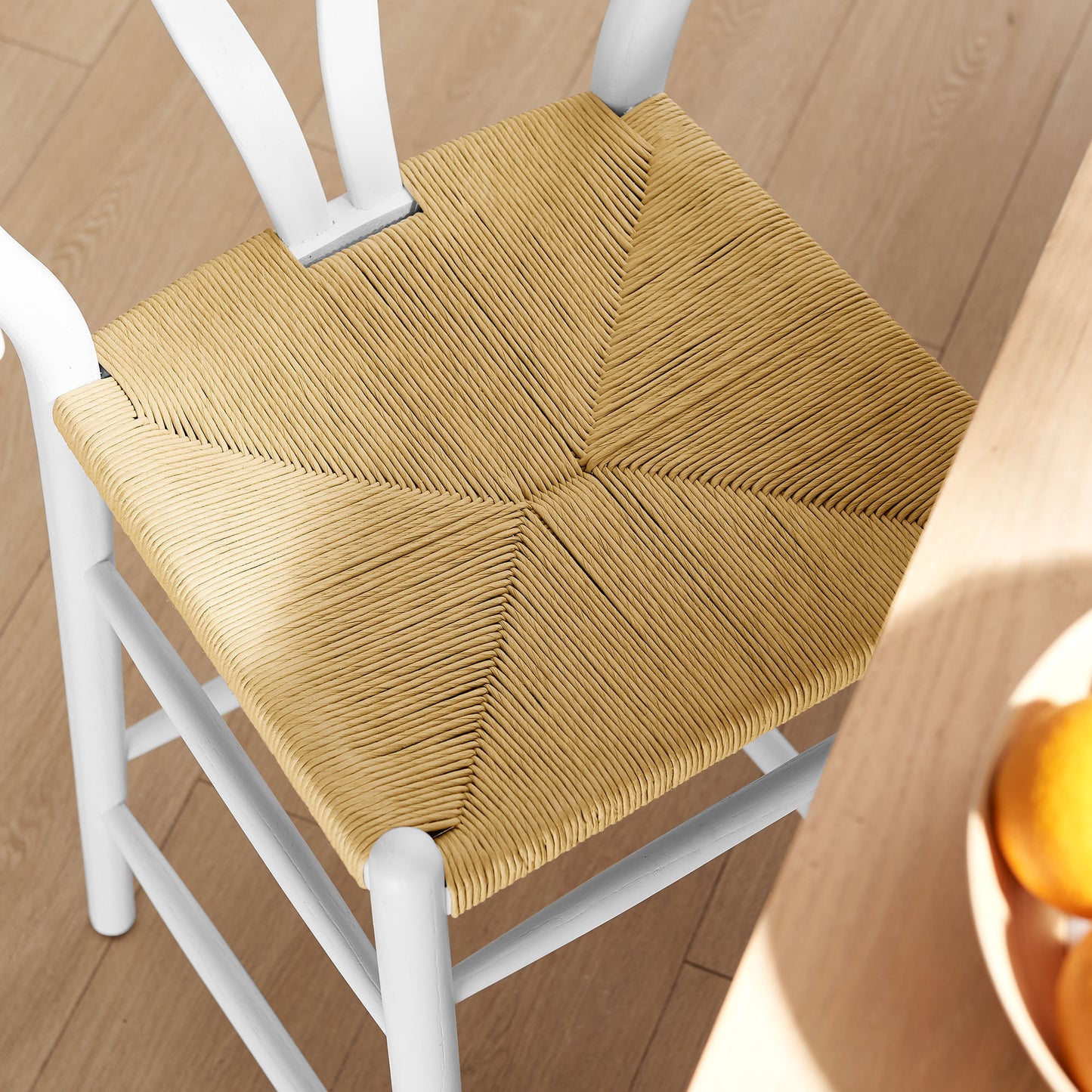 Amish Wood Bar and Counter Stool by Modway