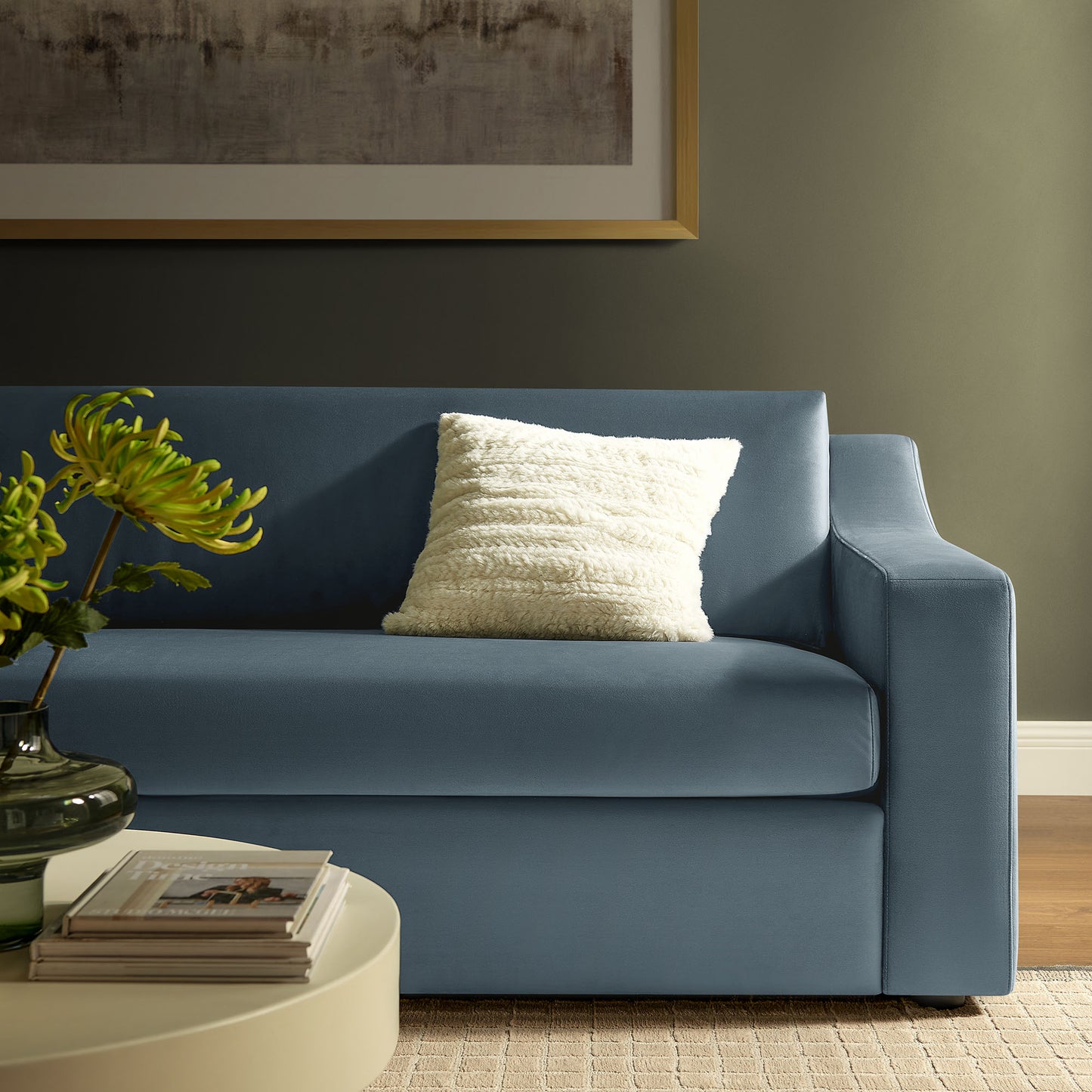 Liora Performance Velvet Sofa by Modway EEI-7219-CAB