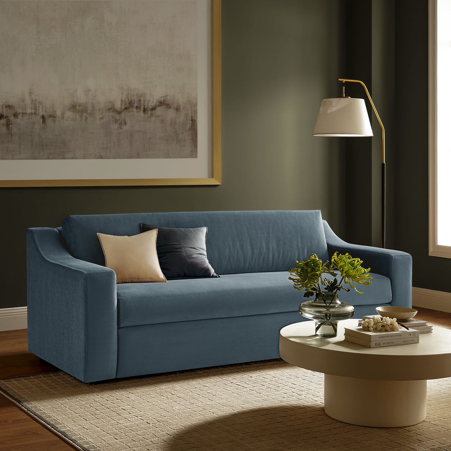 Liora Performance Velvet Sofa by Modway EEI-7219-CAB