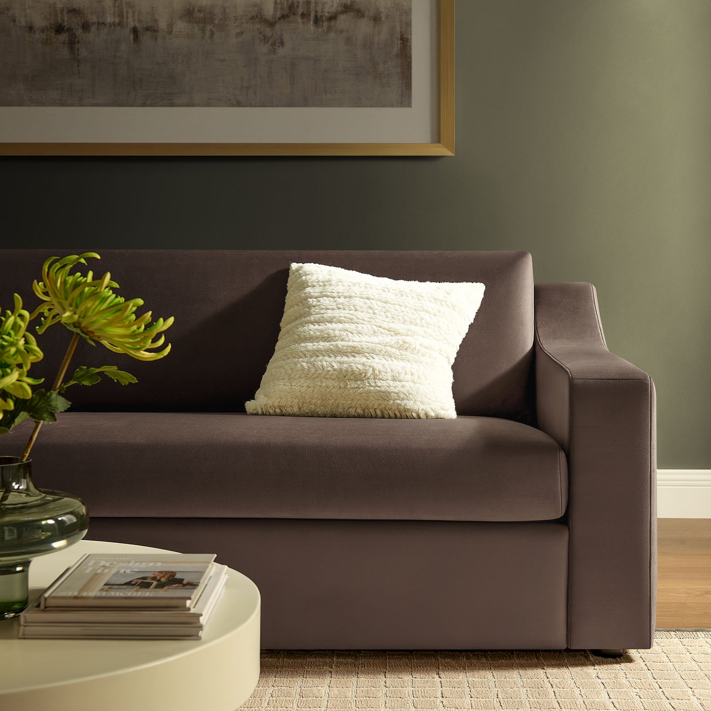 Liora Performance Velvet Sofa by Modway EEI-7219-CHB