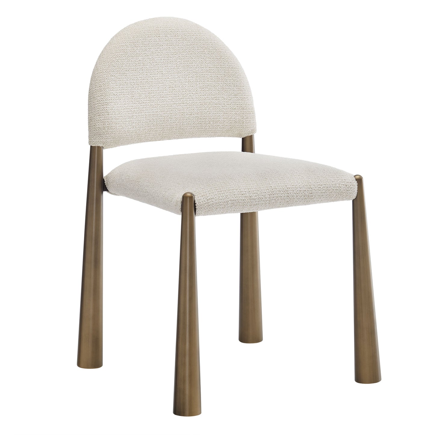 Hayley Upholstered Fabric Dining Side Chair by Modway EEI-7220-BRA-CRE