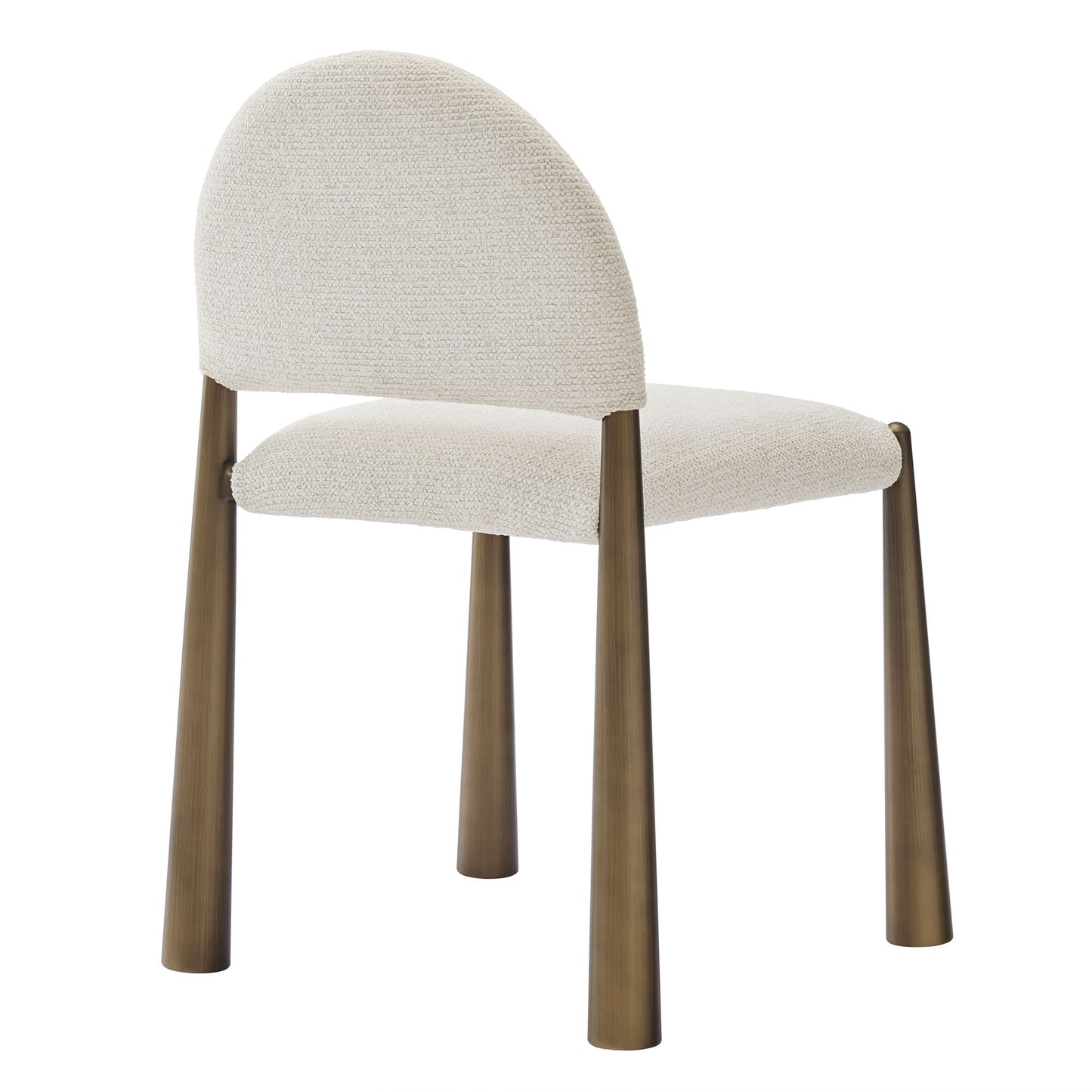 Hayley Upholstered Fabric Dining Side Chair by Modway EEI-7220-BRA-CRE