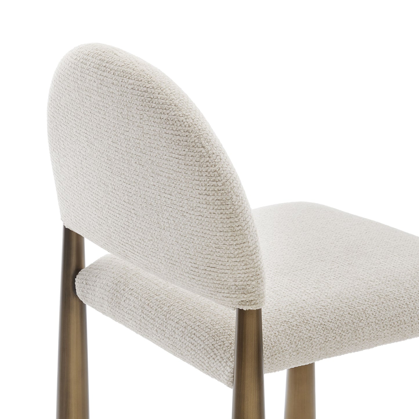 Hayley Upholstered Fabric Dining Side Chair by Modway EEI-7220-BRA-CRE