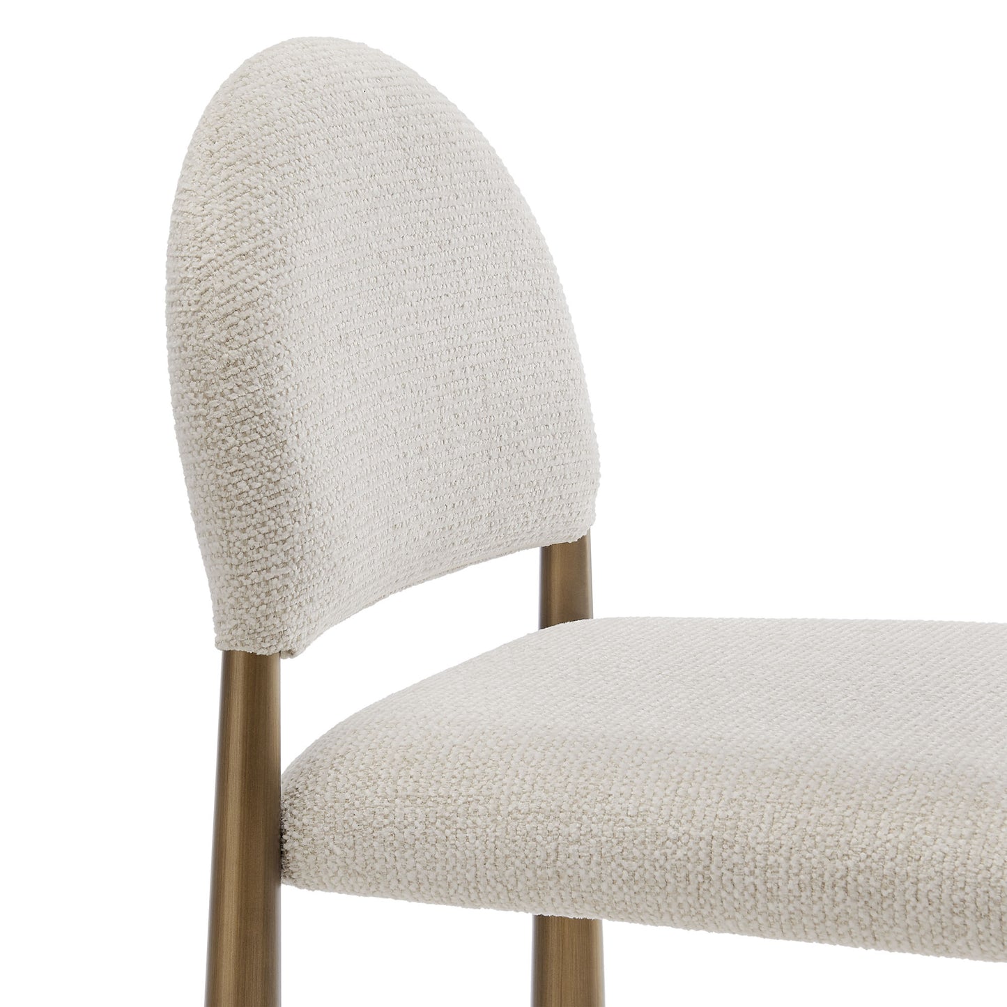 Hayley Upholstered Fabric Counter Stool by Modway EEI-7221-BRA-CRE